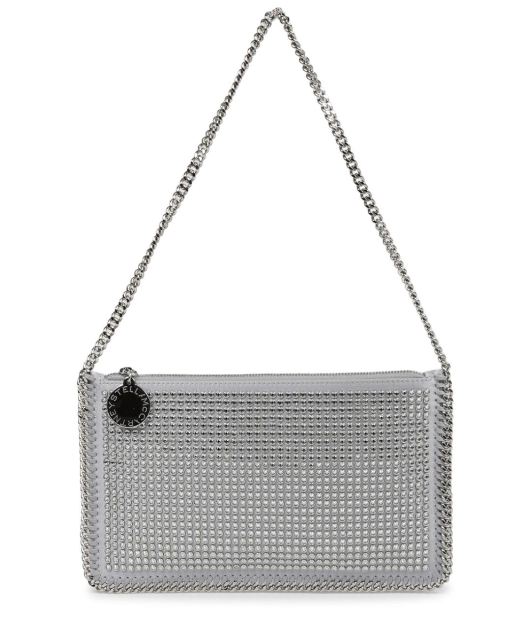 STELLA MCCARTNEY Серебряная сумка через плечо, фото 1