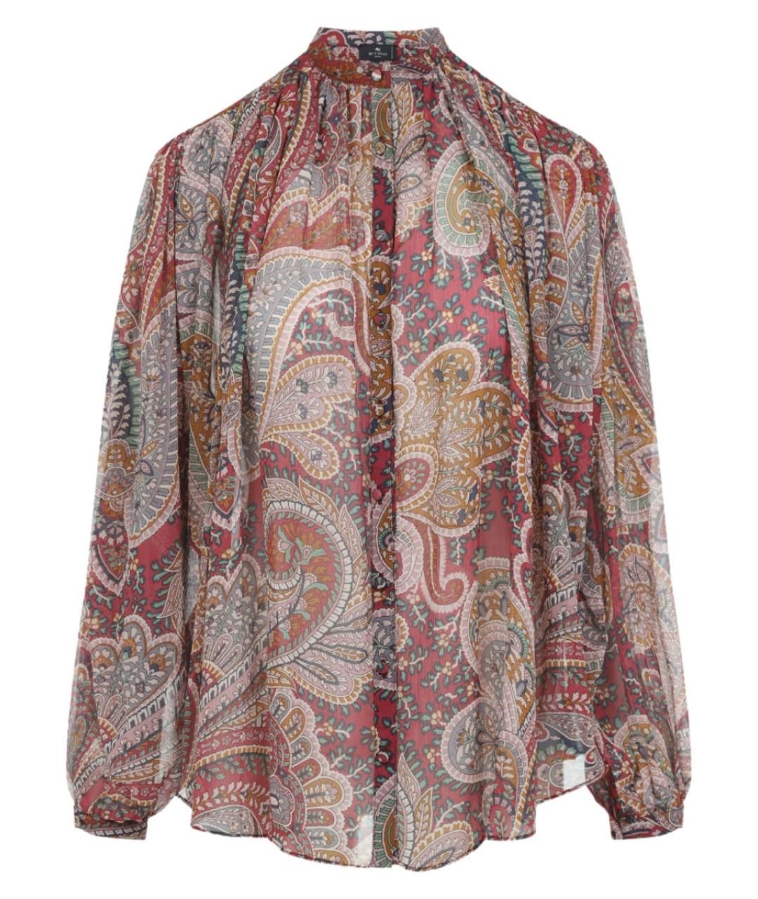 ETRO Мульти шелковая блузы, фото 1