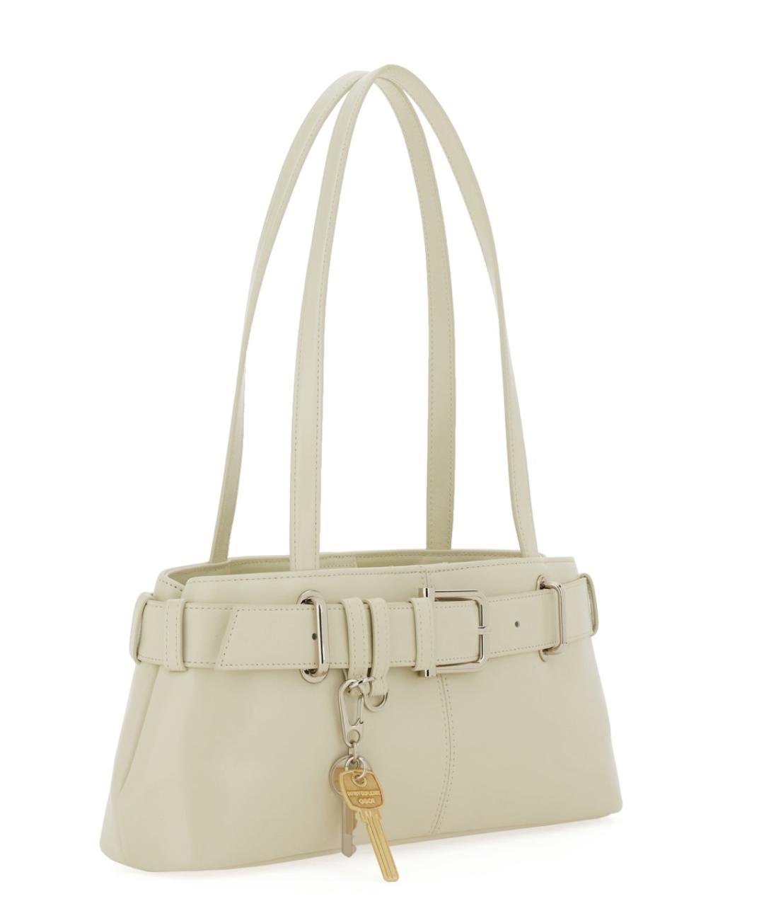 OSOI Белая кожаная сумка через плечо, фото 2