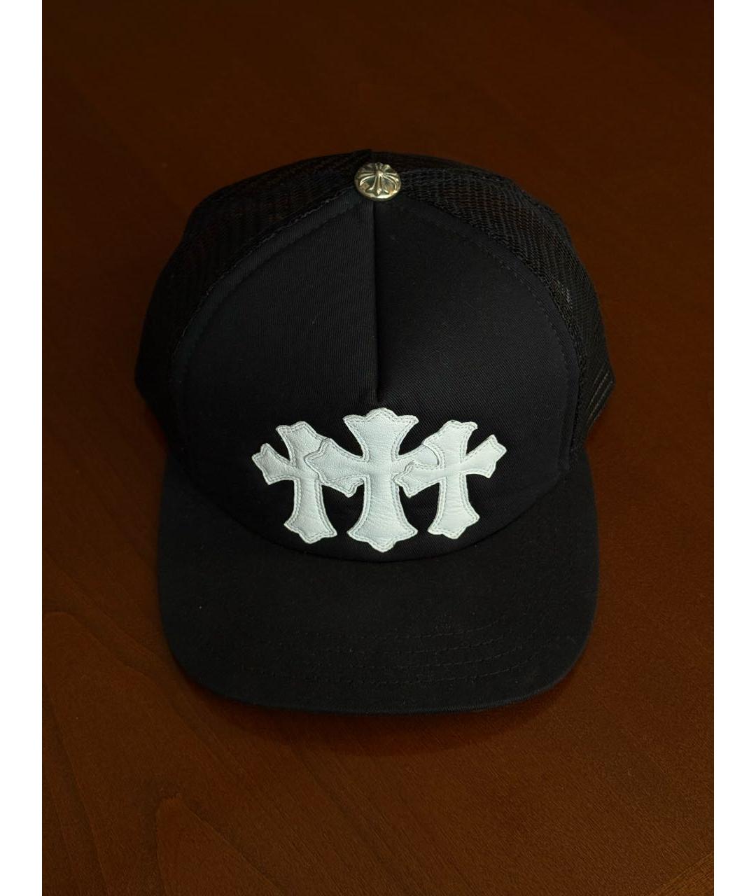 CHROME HEARTS Черная синтетическая кепка/бейсболка, фото 9