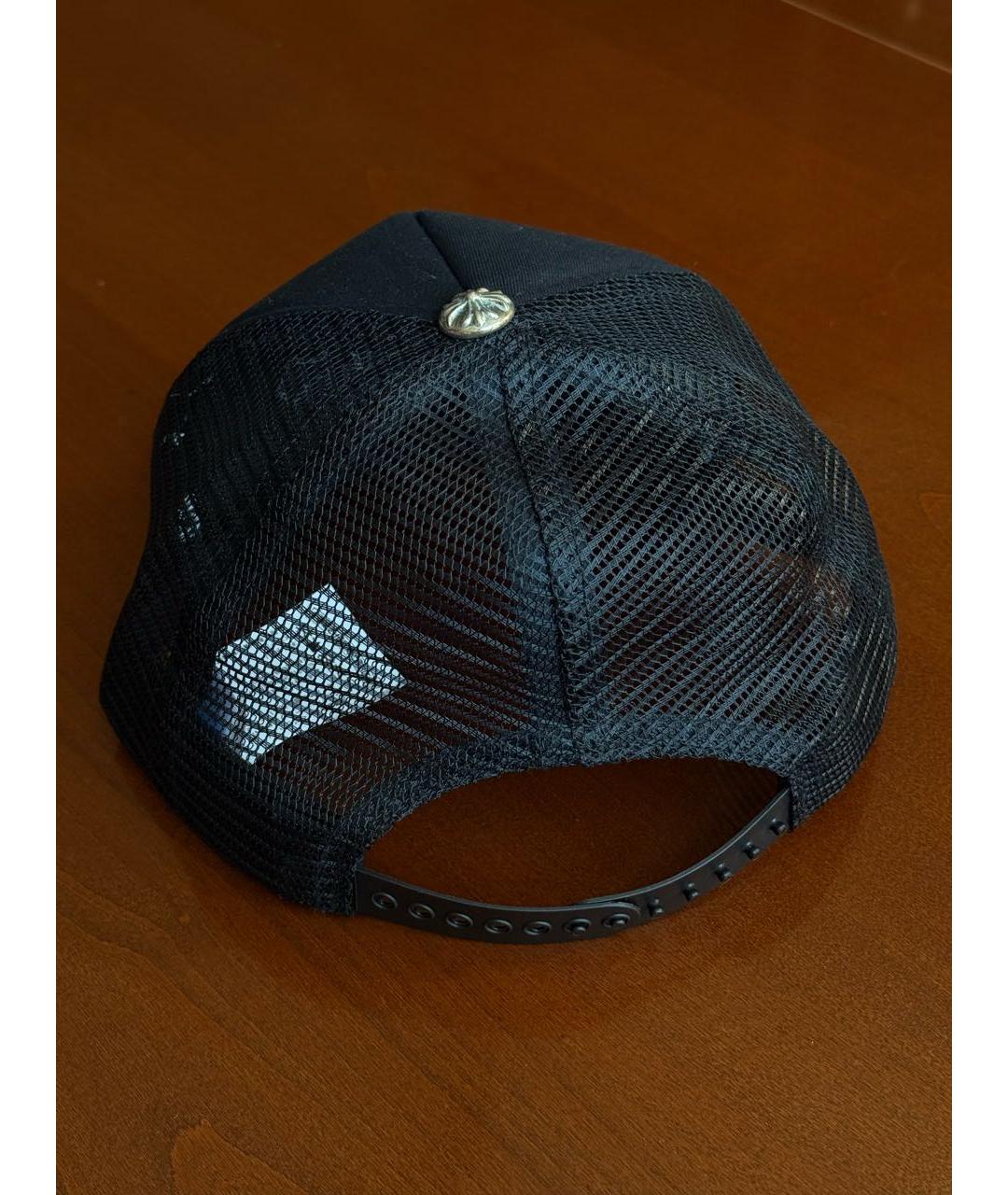 CHROME HEARTS Черная синтетическая кепка/бейсболка, фото 3