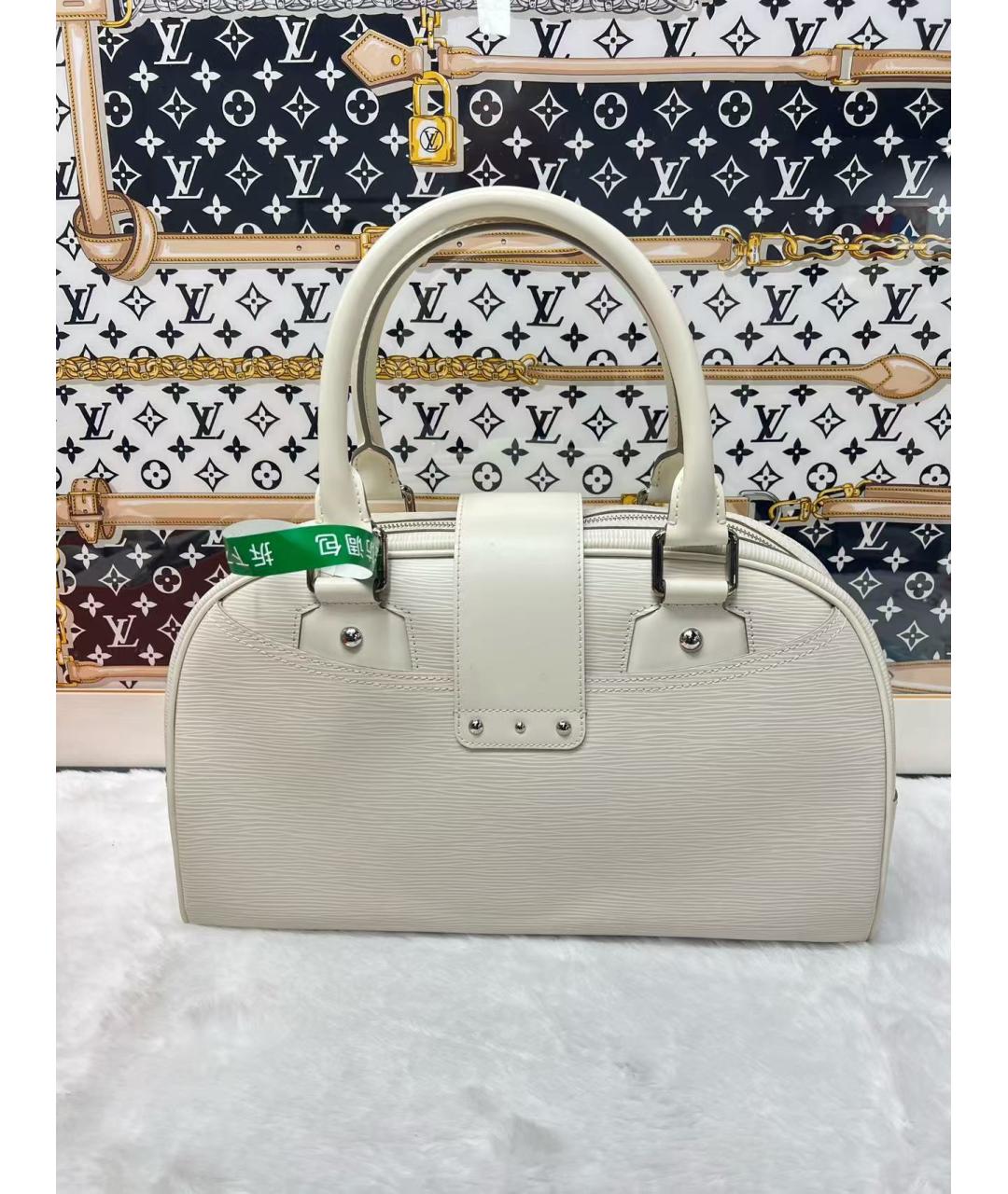 LOUIS VUITTON Белая сумка с короткими ручками, фото 3