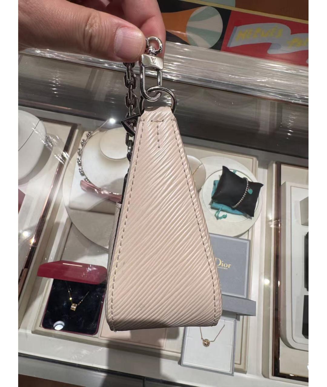 LOUIS VUITTON Белая сумка через плечо, фото 3