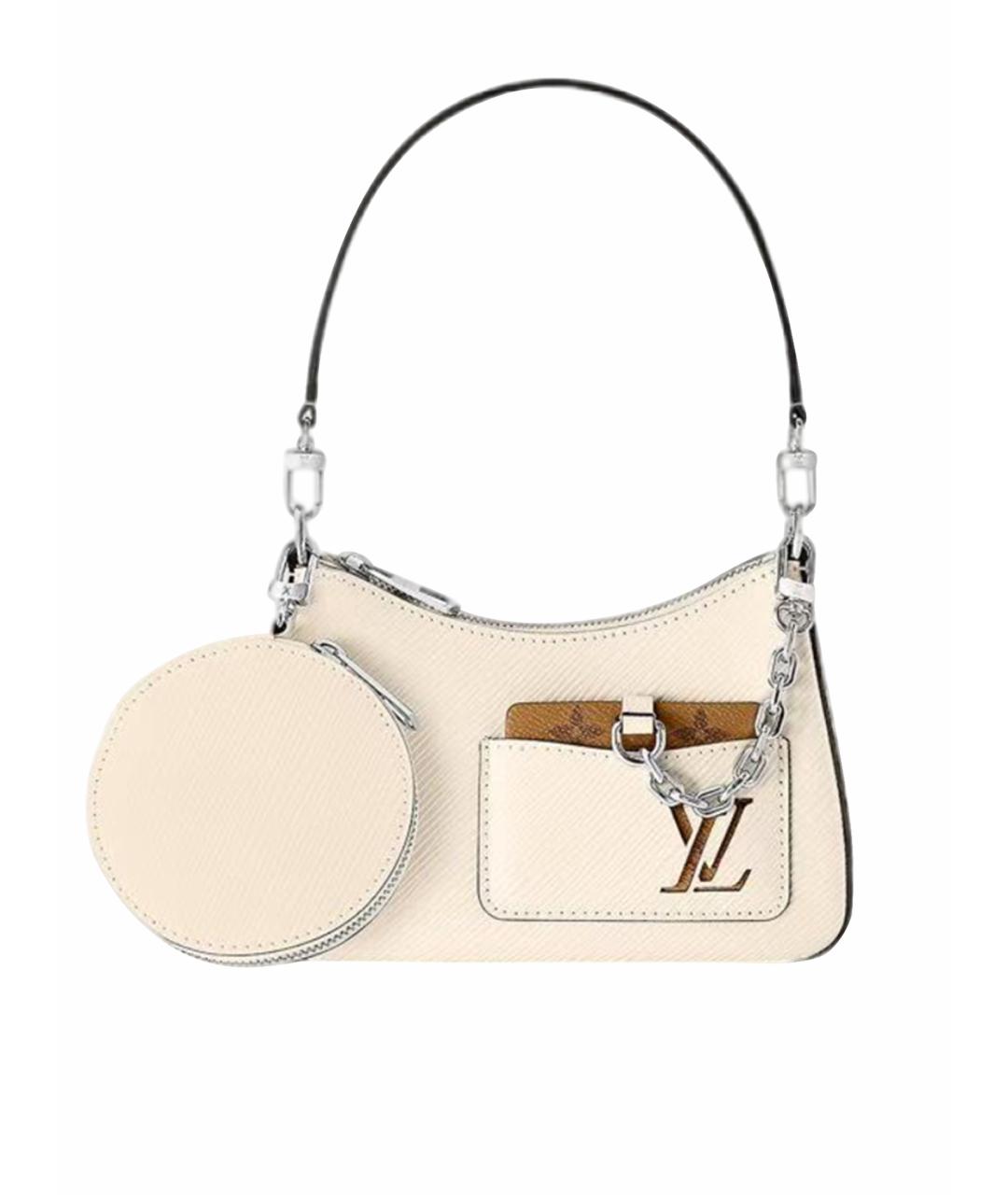 LOUIS VUITTON Белая сумка через плечо, фото 1