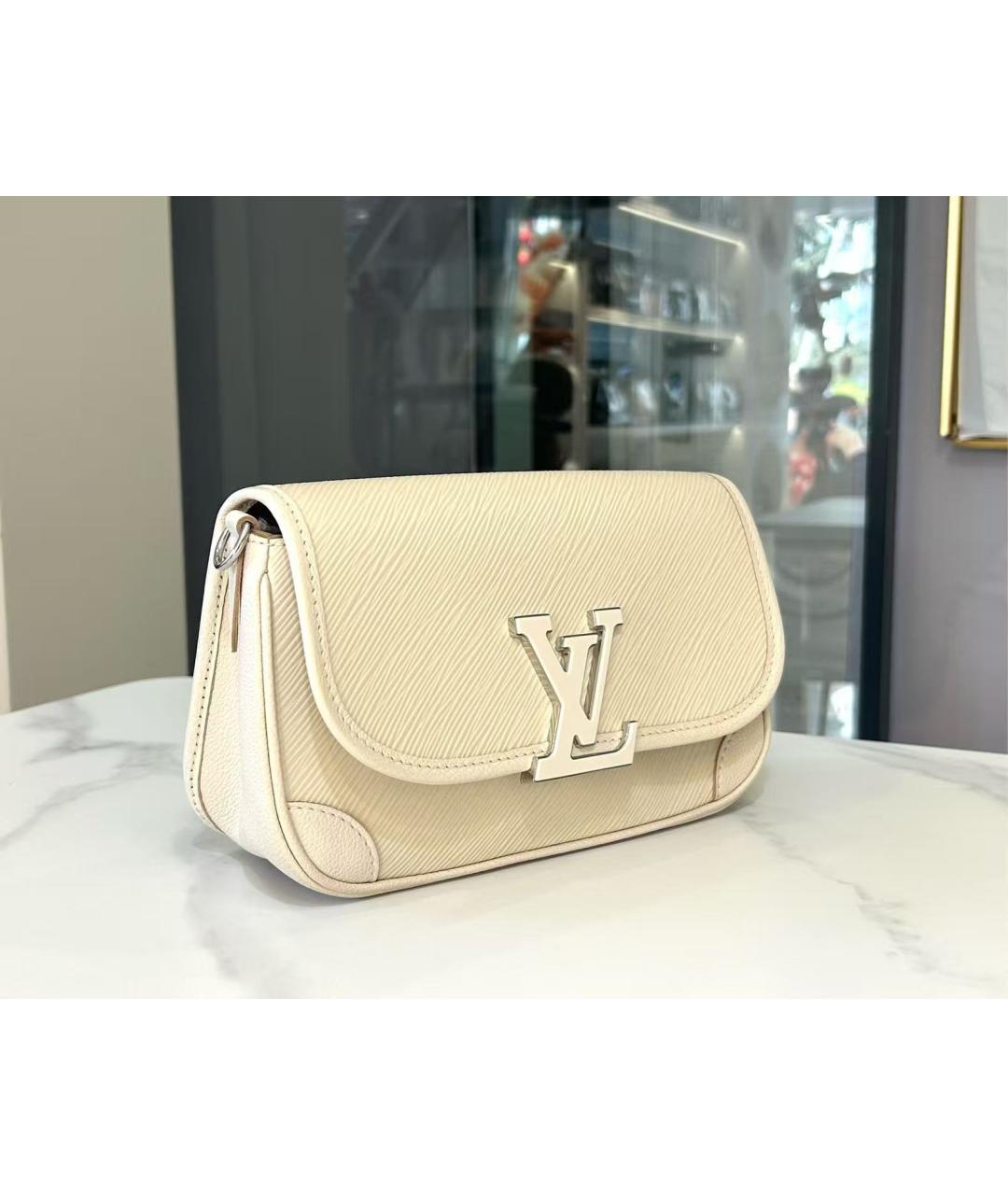 LOUIS VUITTON Белая сумка через плечо, фото 3