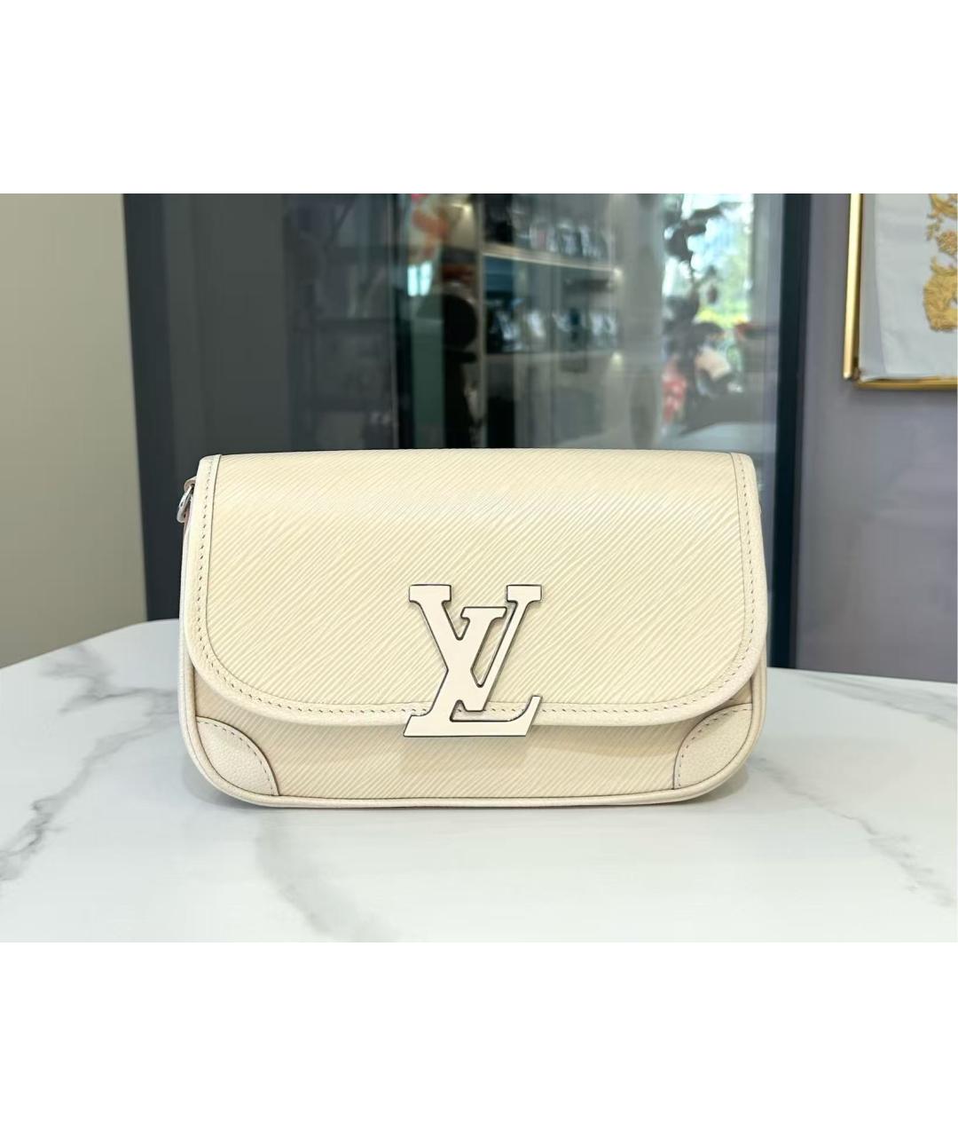 LOUIS VUITTON Белая сумка через плечо, фото 2