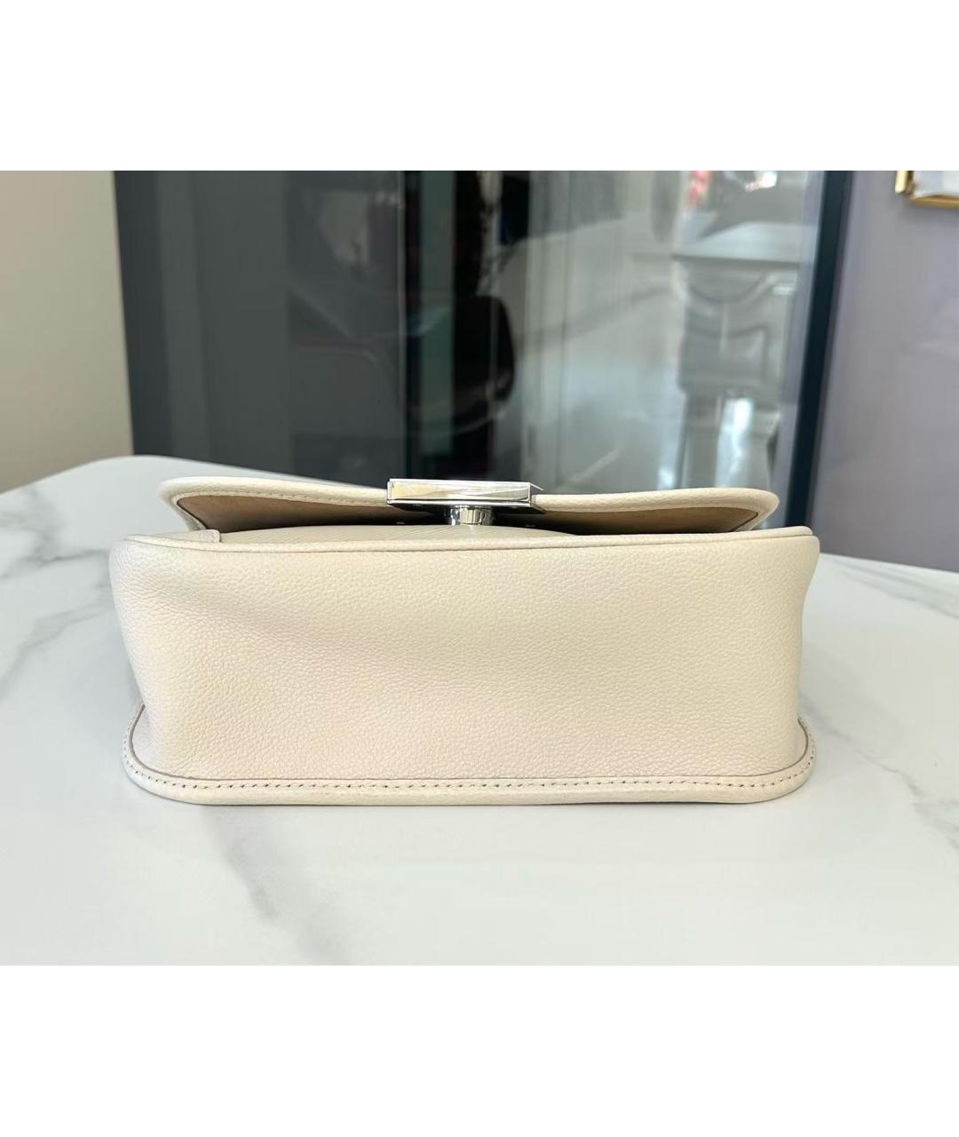 LOUIS VUITTON Белая сумка через плечо, фото 5