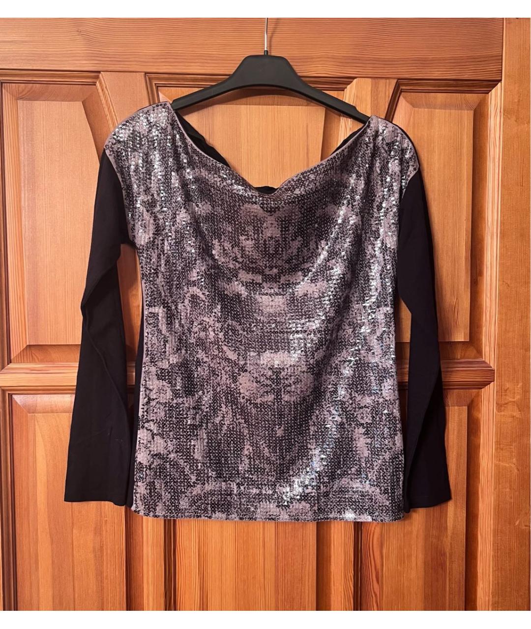 MAX MARA Черная блузы, фото 4