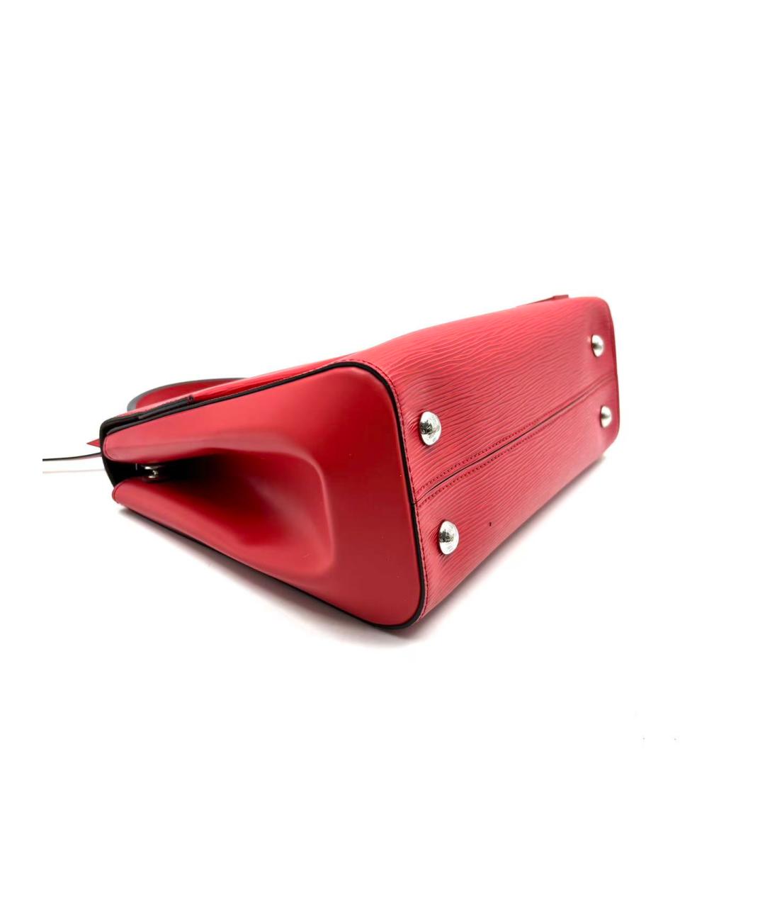 LOUIS VUITTON Красная сумка с короткими ручками, фото 5