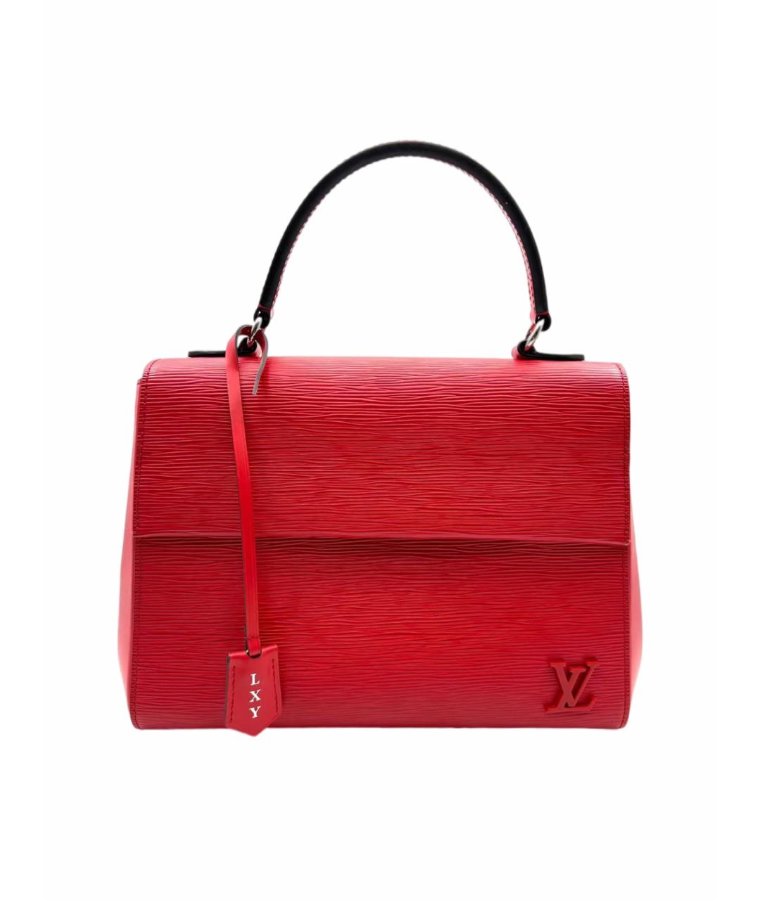 LOUIS VUITTON Красная сумка с короткими ручками, фото 7