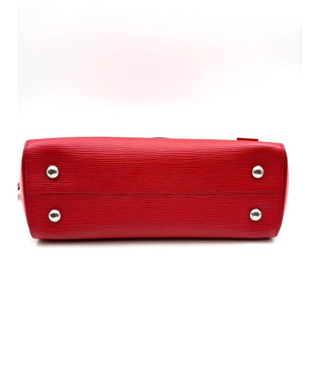 LOUIS VUITTON Красная сумка с короткими ручками, фото 4