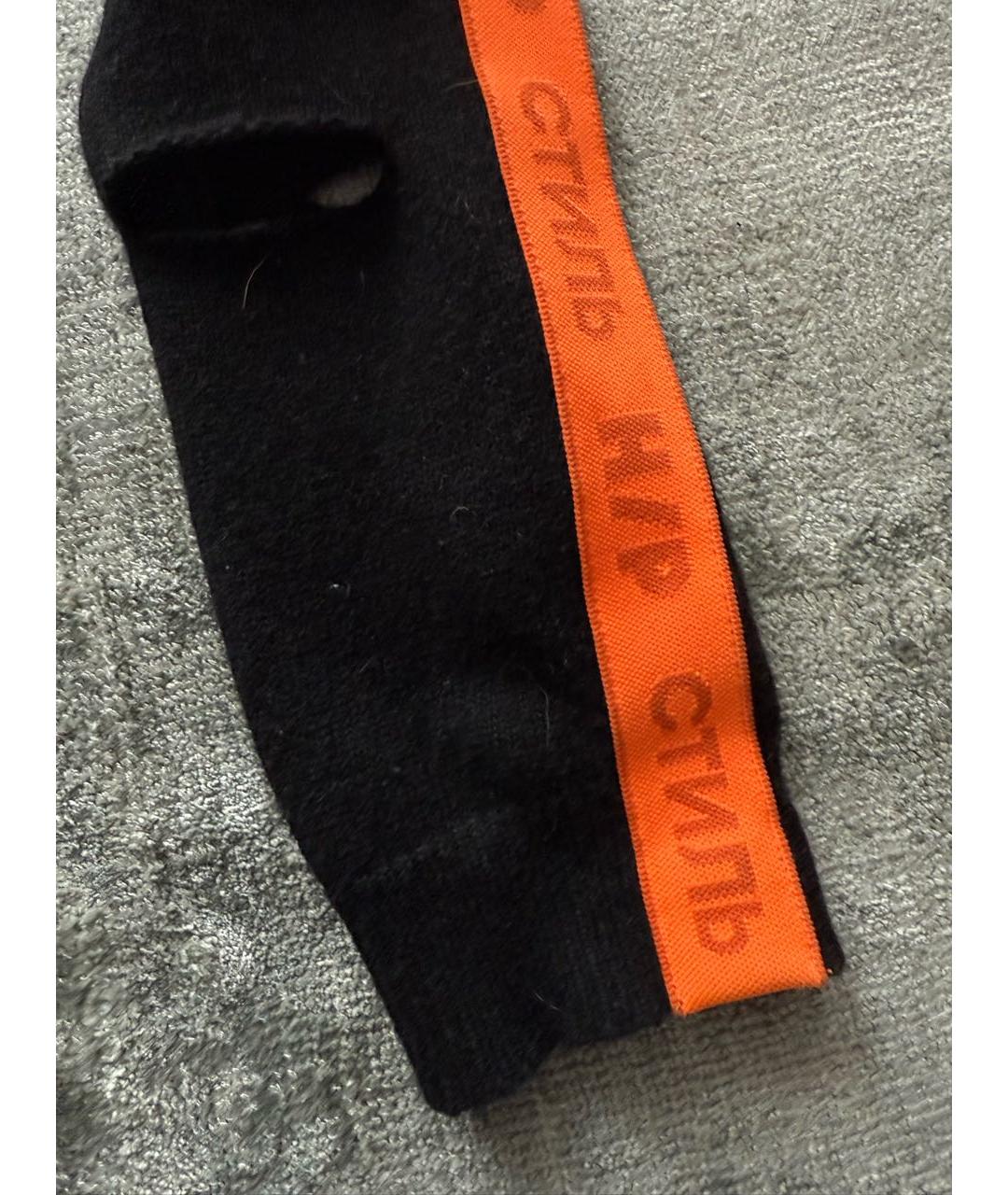 HERON PRESTON Черный шерстяной джемпер / свитер, фото 4