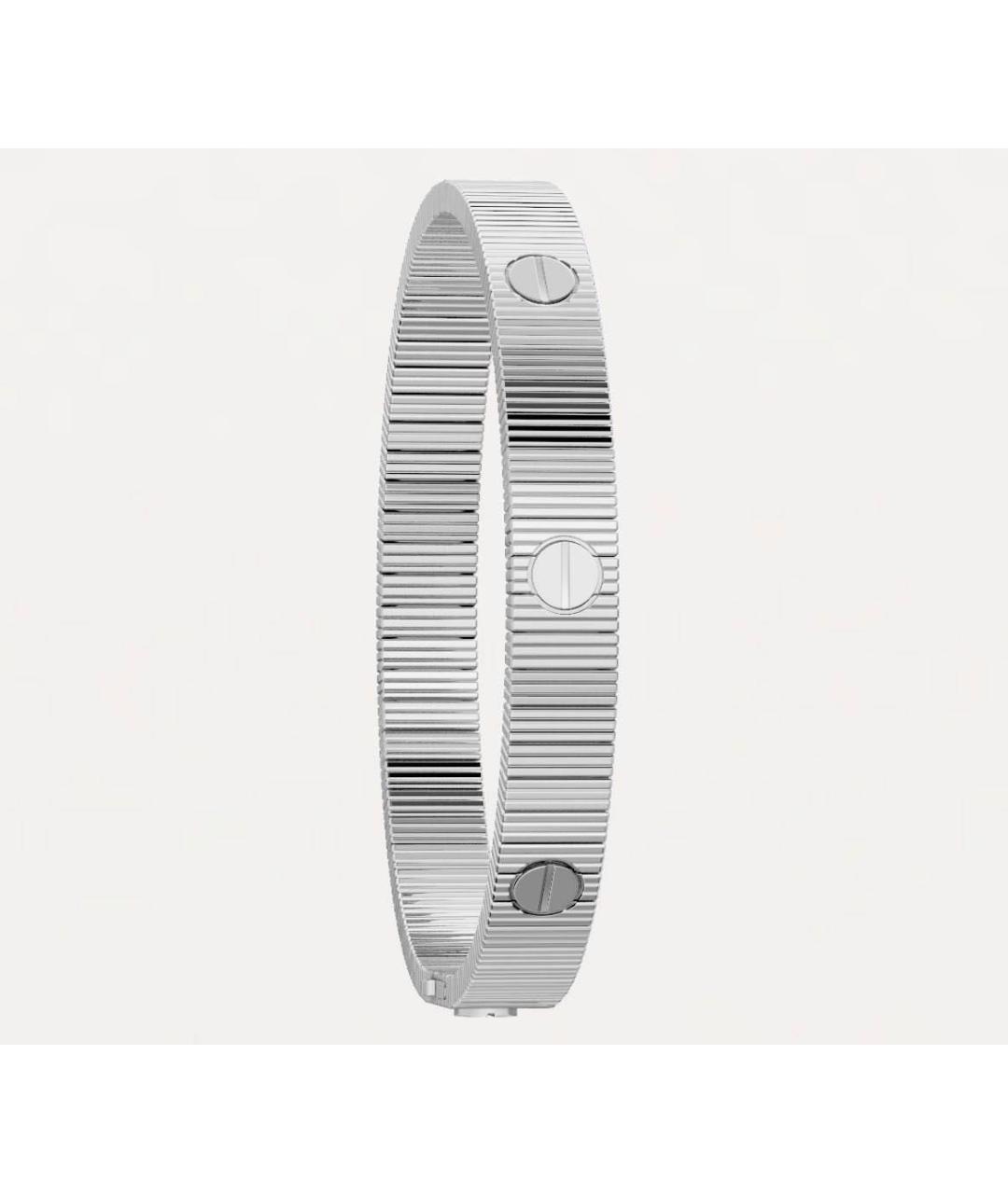 CARTIER Серебрянный браслет из белого золота, фото 5