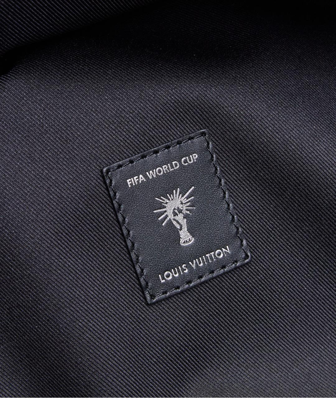 LOUIS VUITTON Черный кожаный рюкзак, фото 5