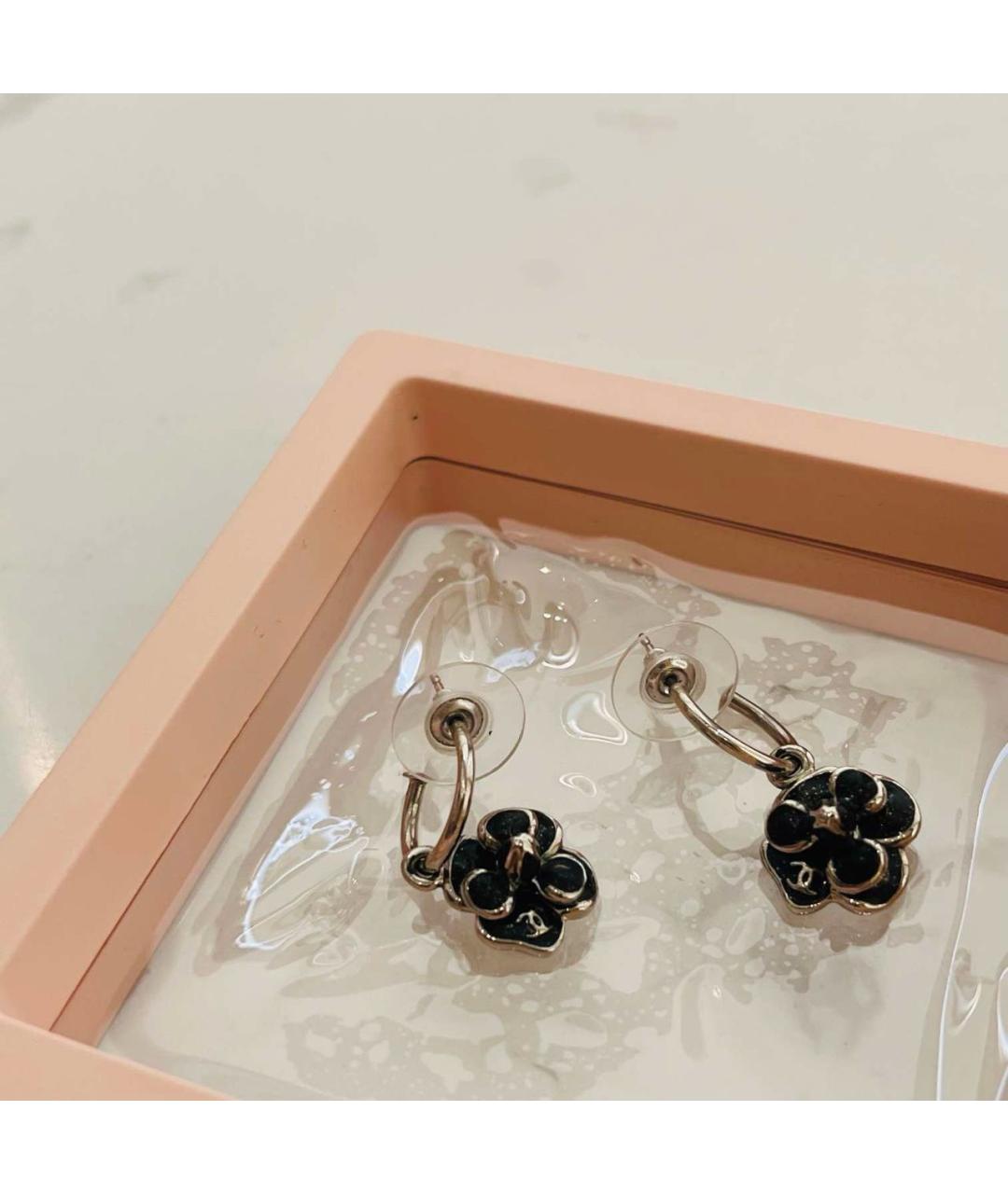 CHANEL Золотые серьги, фото 2