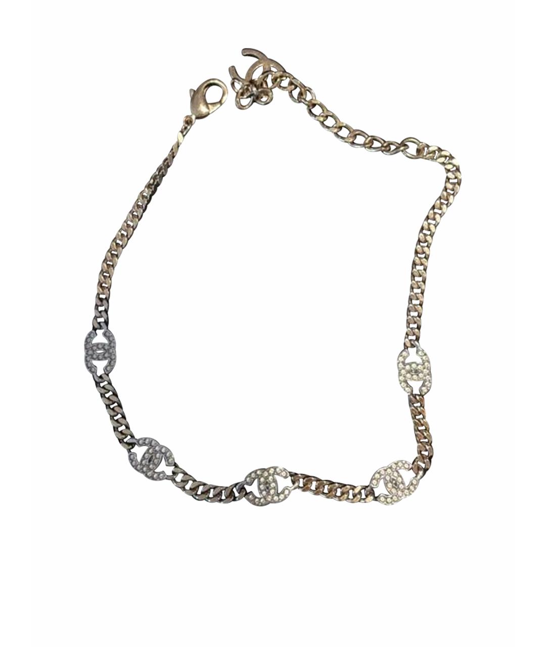 CHANEL Золотой чокер, фото 1