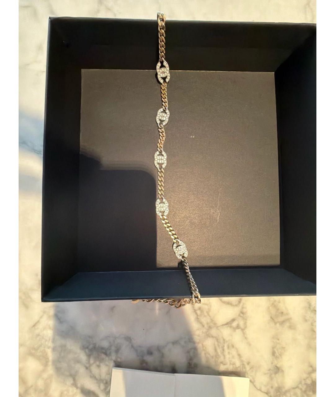 CHANEL Золотой чокер, фото 2