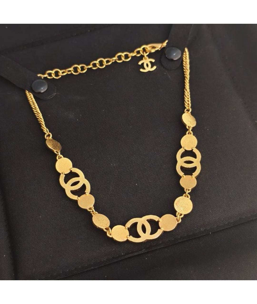 CHANEL Золотой чокер, фото 7