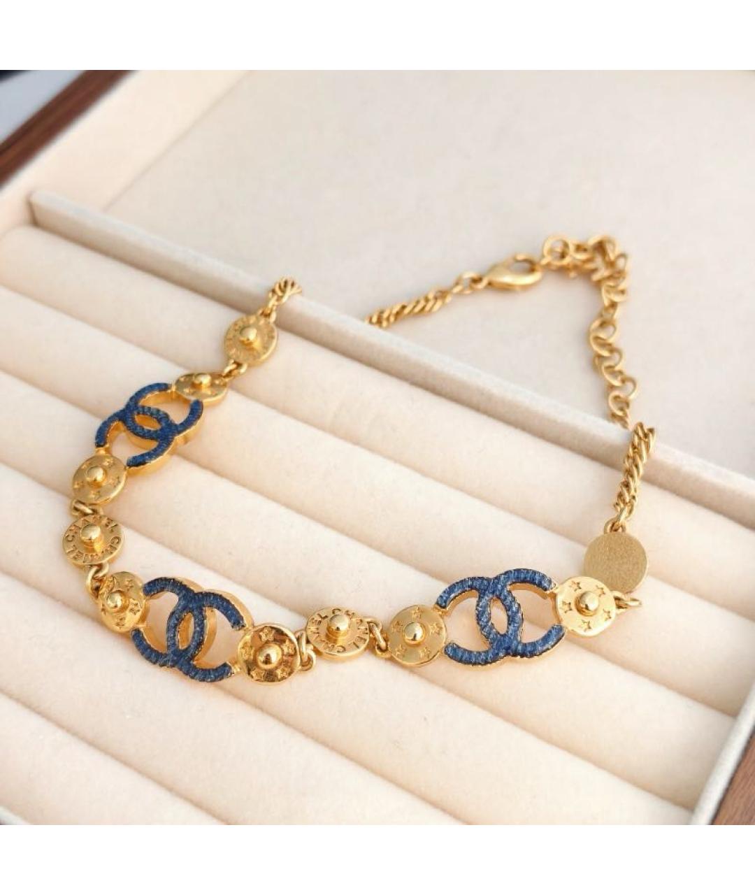 CHANEL Золотой чокер, фото 8