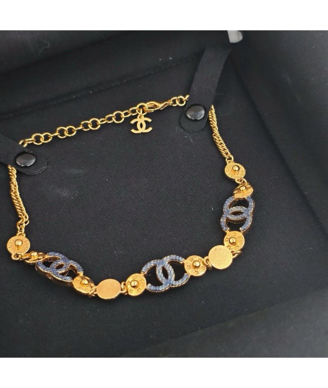 CHANEL Золотой чокер, фото 9