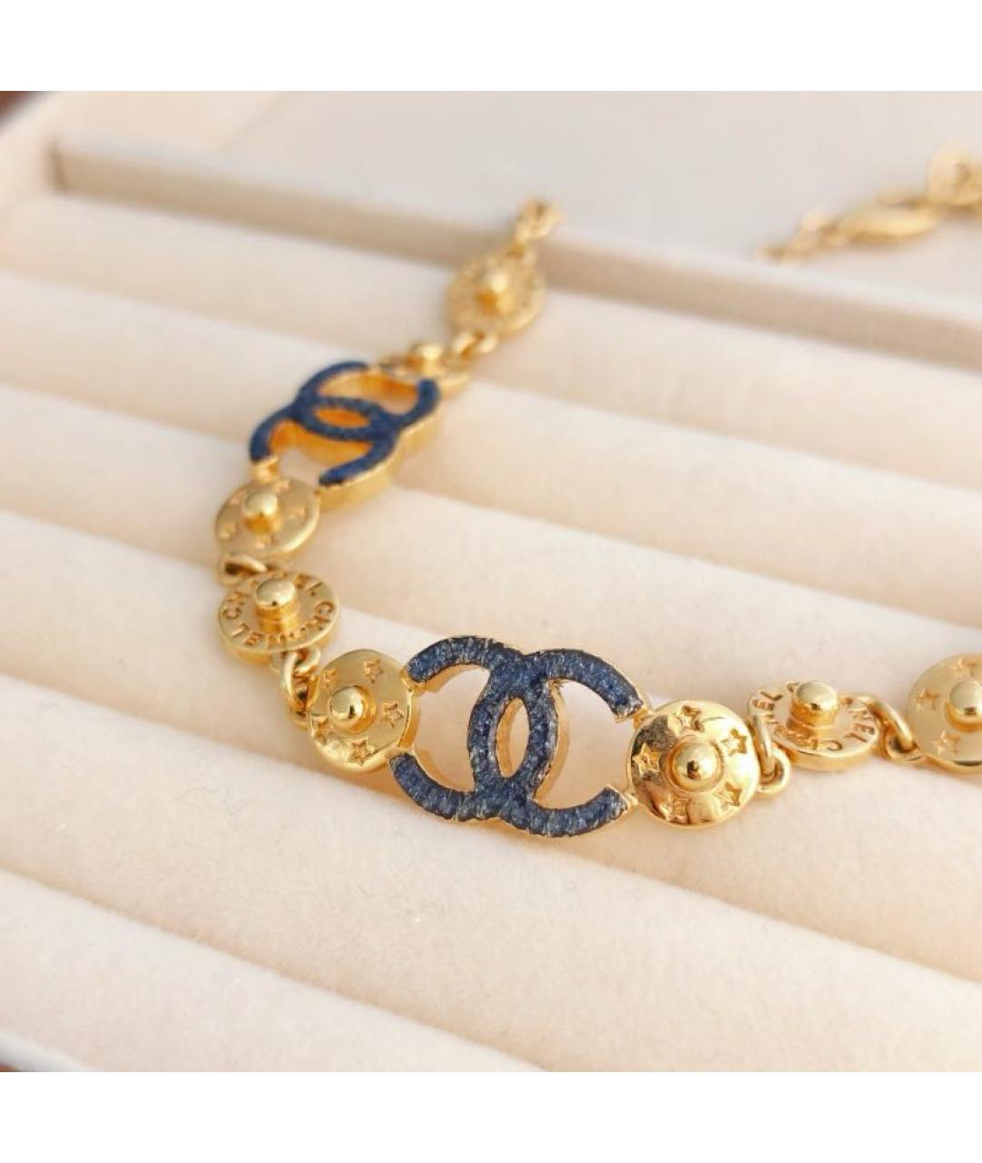 CHANEL Золотой чокер, фото 6