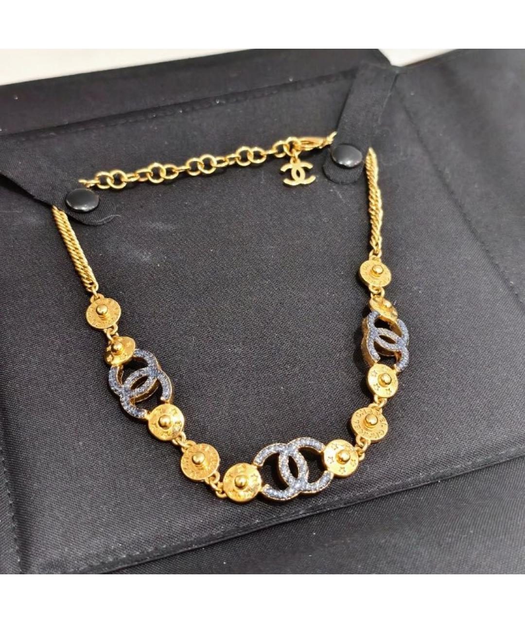CHANEL Золотой чокер, фото 5