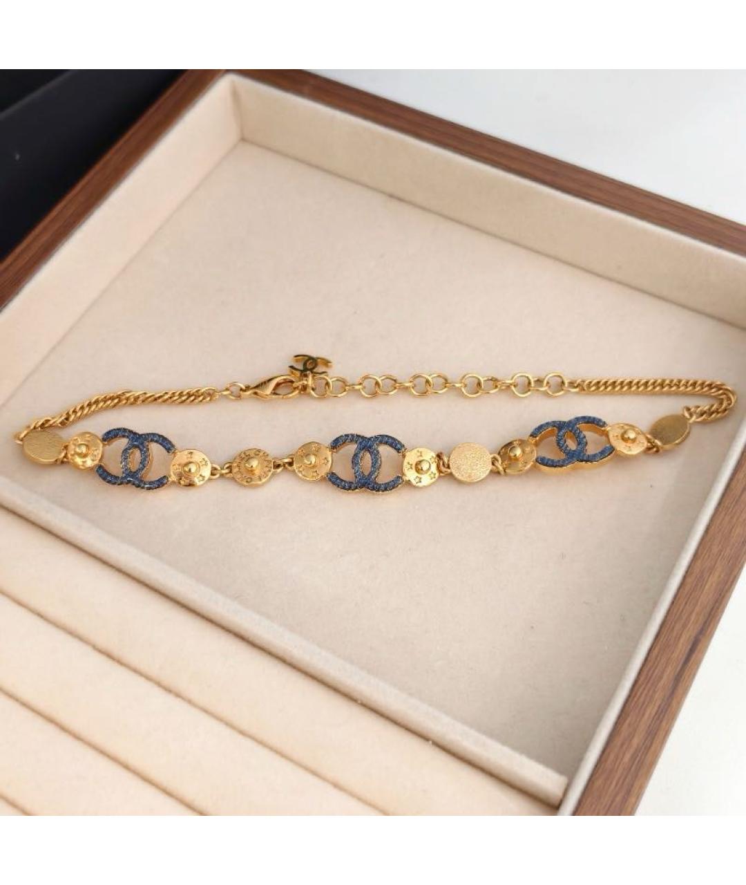 CHANEL Золотой чокер, фото 3