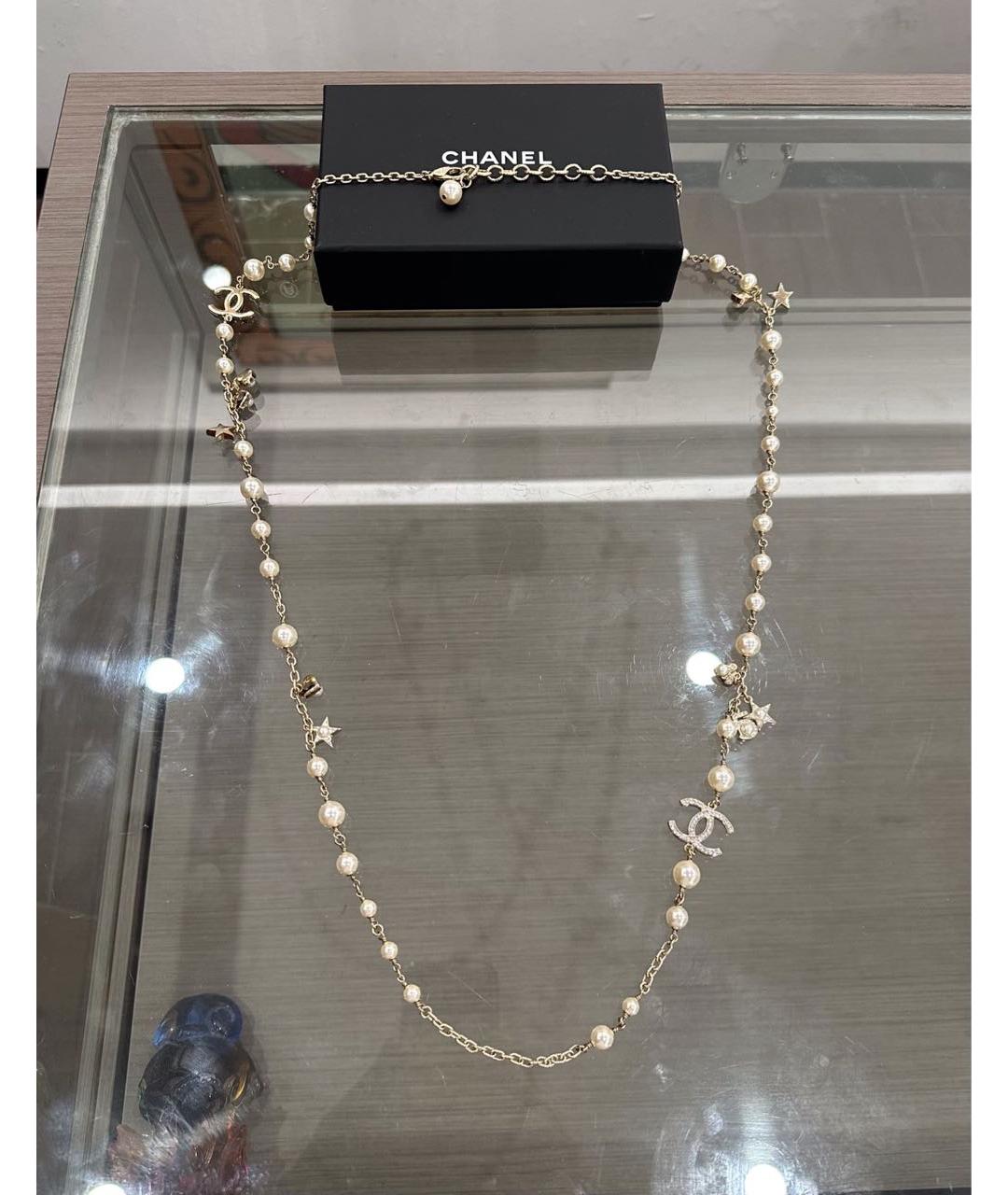 CHANEL Серебряное колье, фото 9