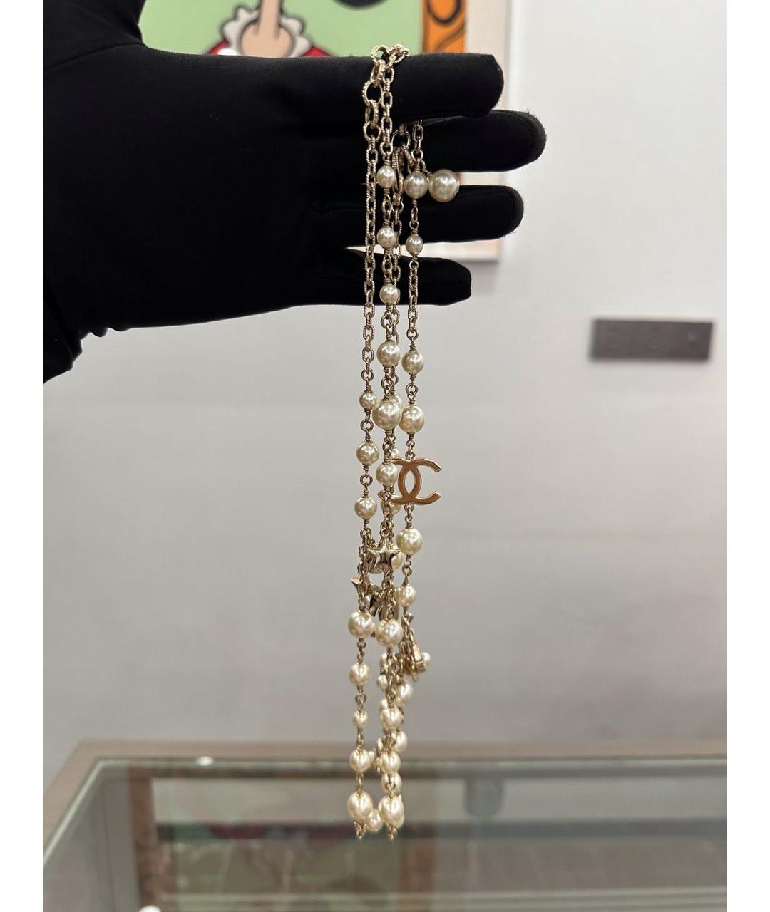 CHANEL Серебряное колье, фото 5