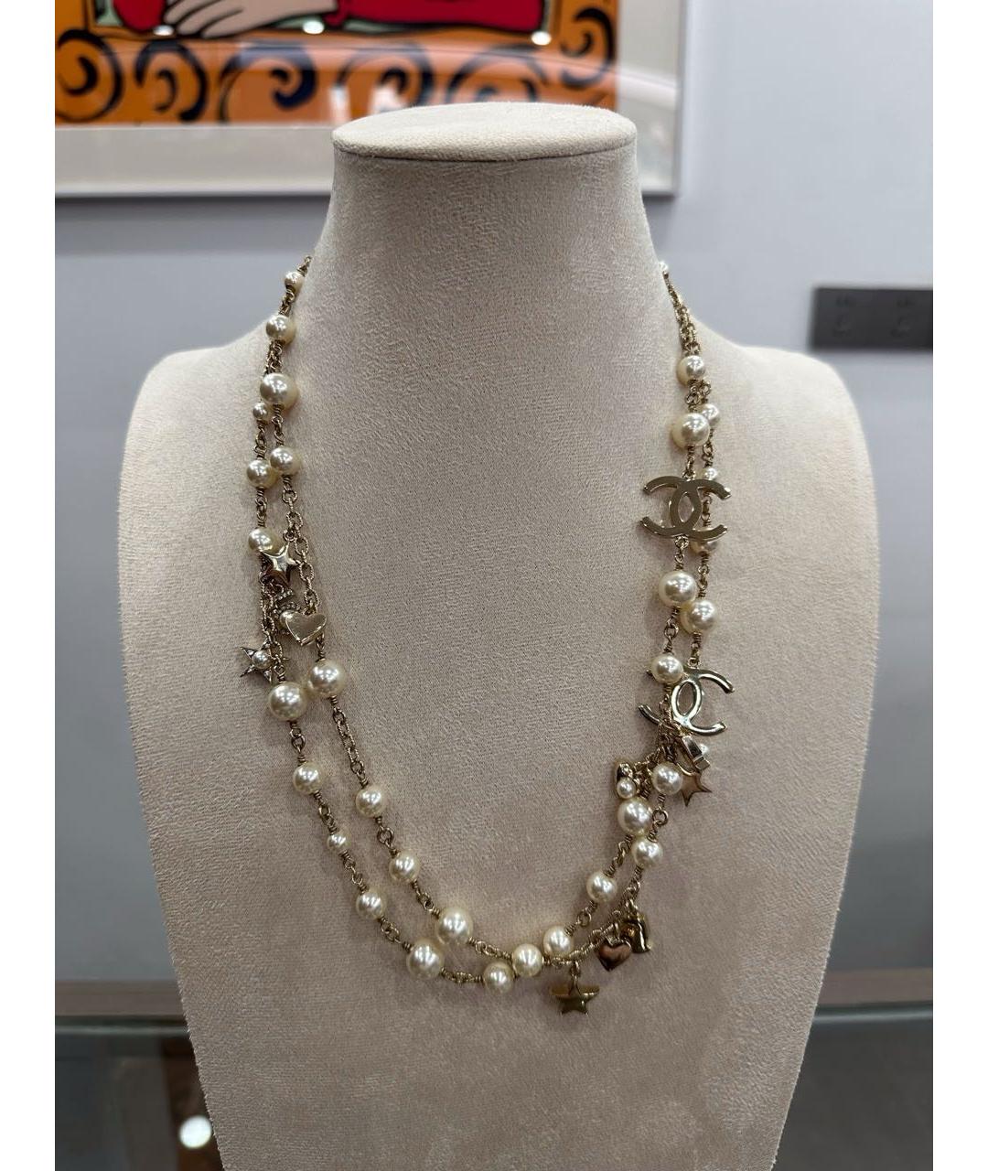 CHANEL Серебряное колье, фото 3