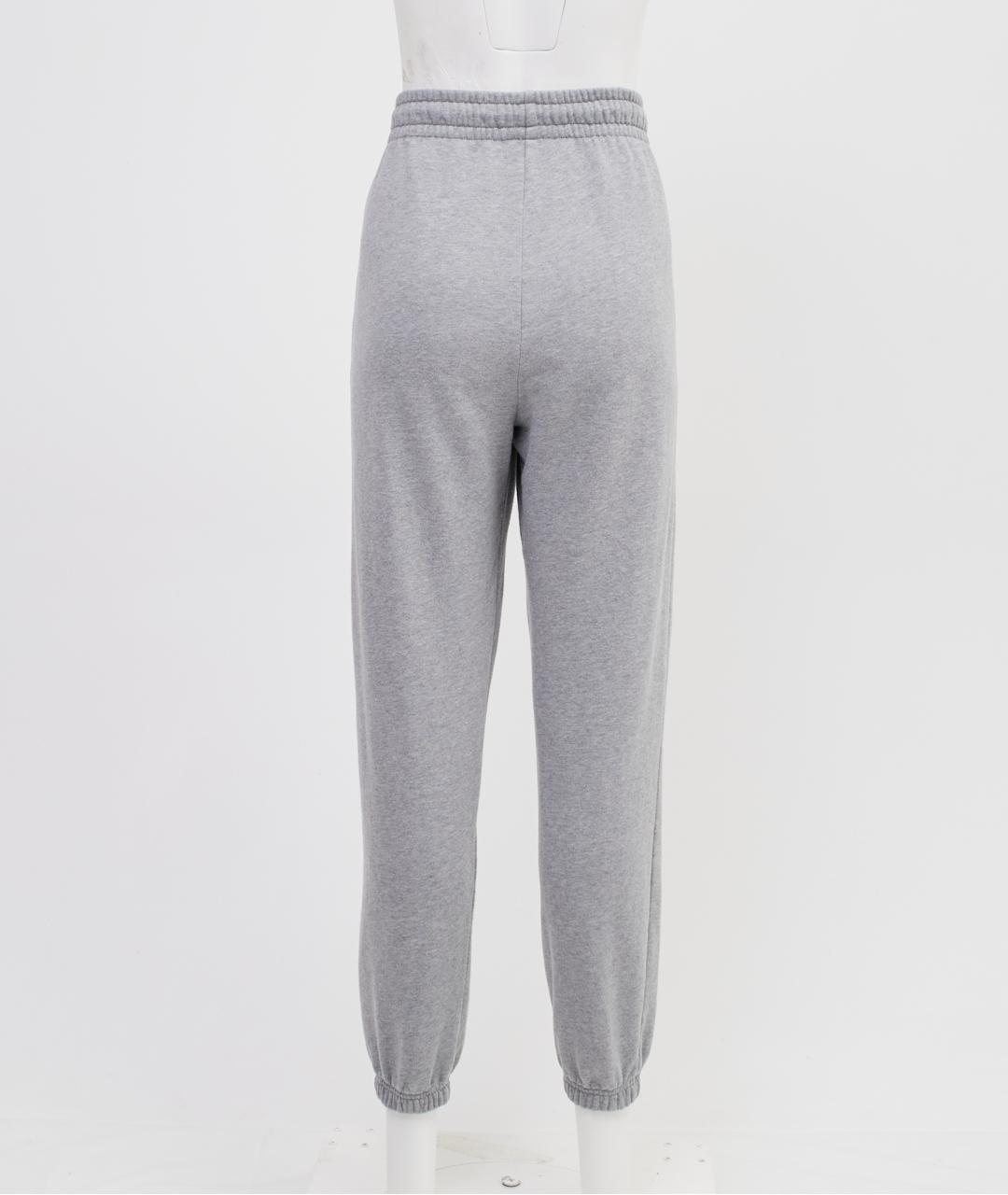 CELINE Серые хлопковые брюки широкие, фото 2