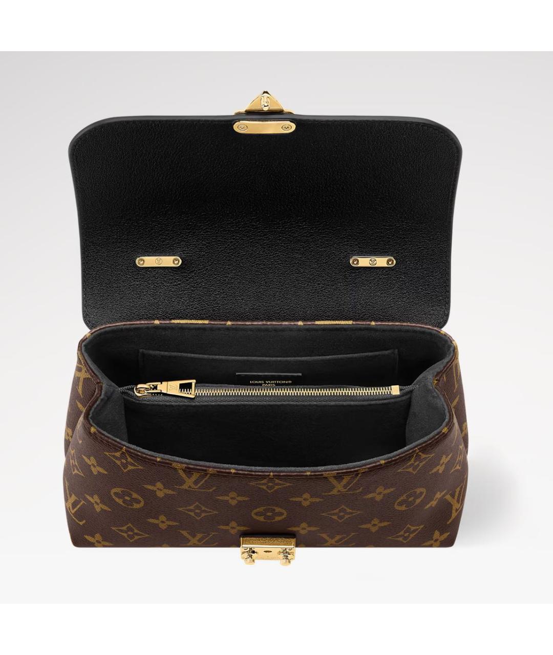 LOUIS VUITTON Коричневая сумка через плечо, фото 3