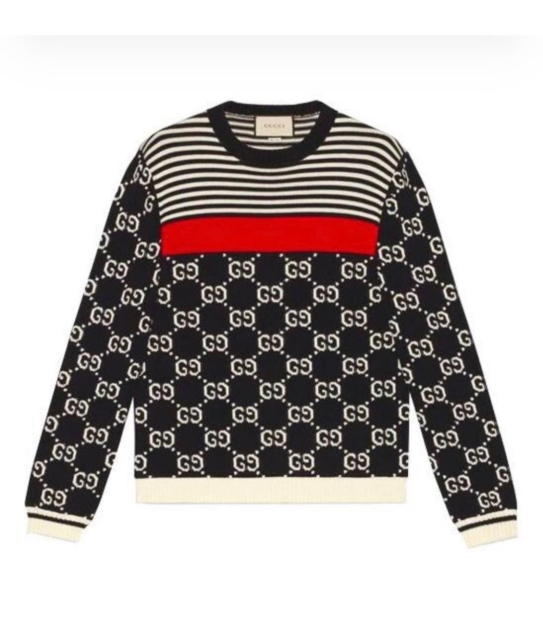 GUCCI Мульти хлопковый джемпер / свитер, фото 5