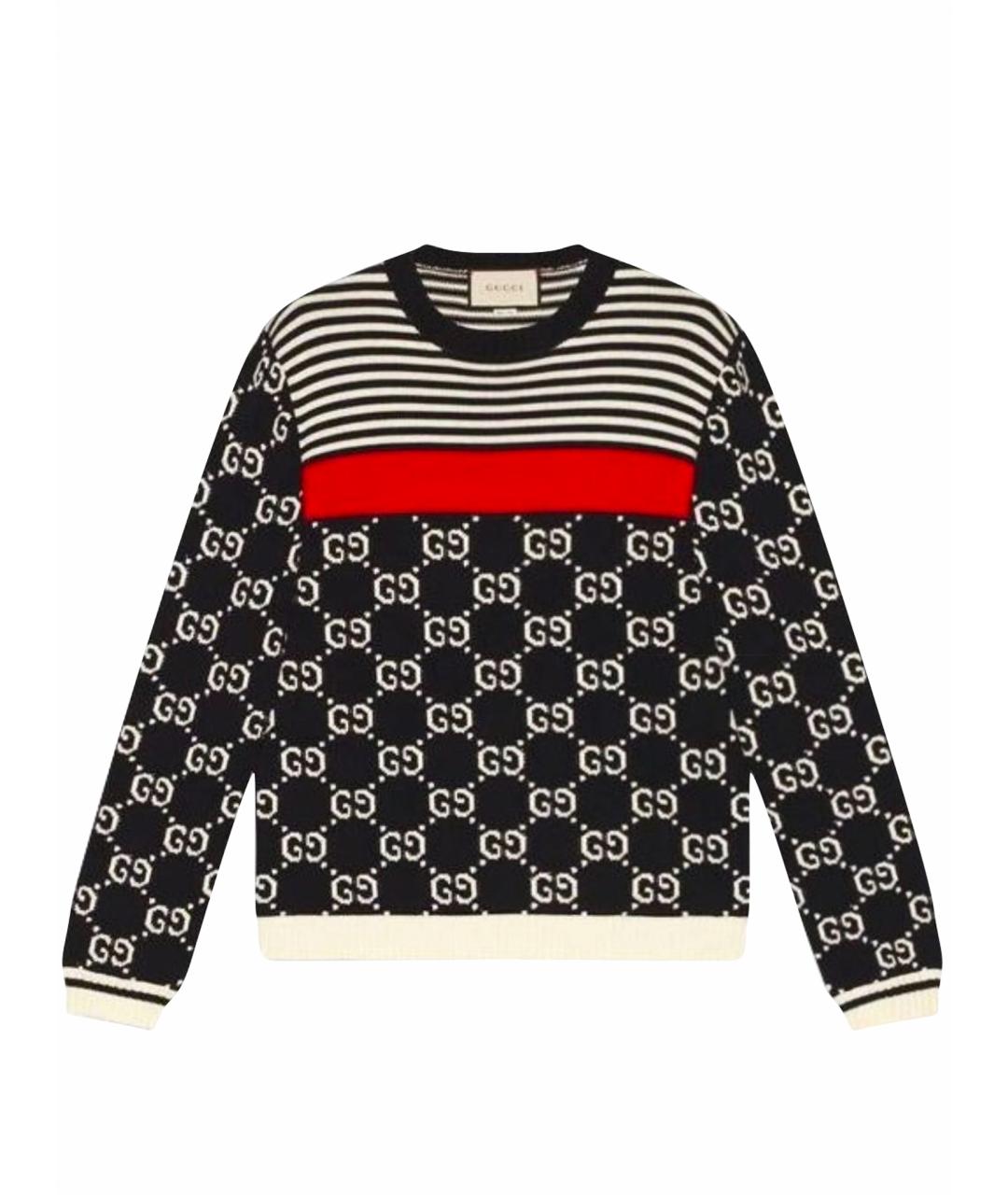 GUCCI Мульти хлопковый джемпер / свитер, фото 1