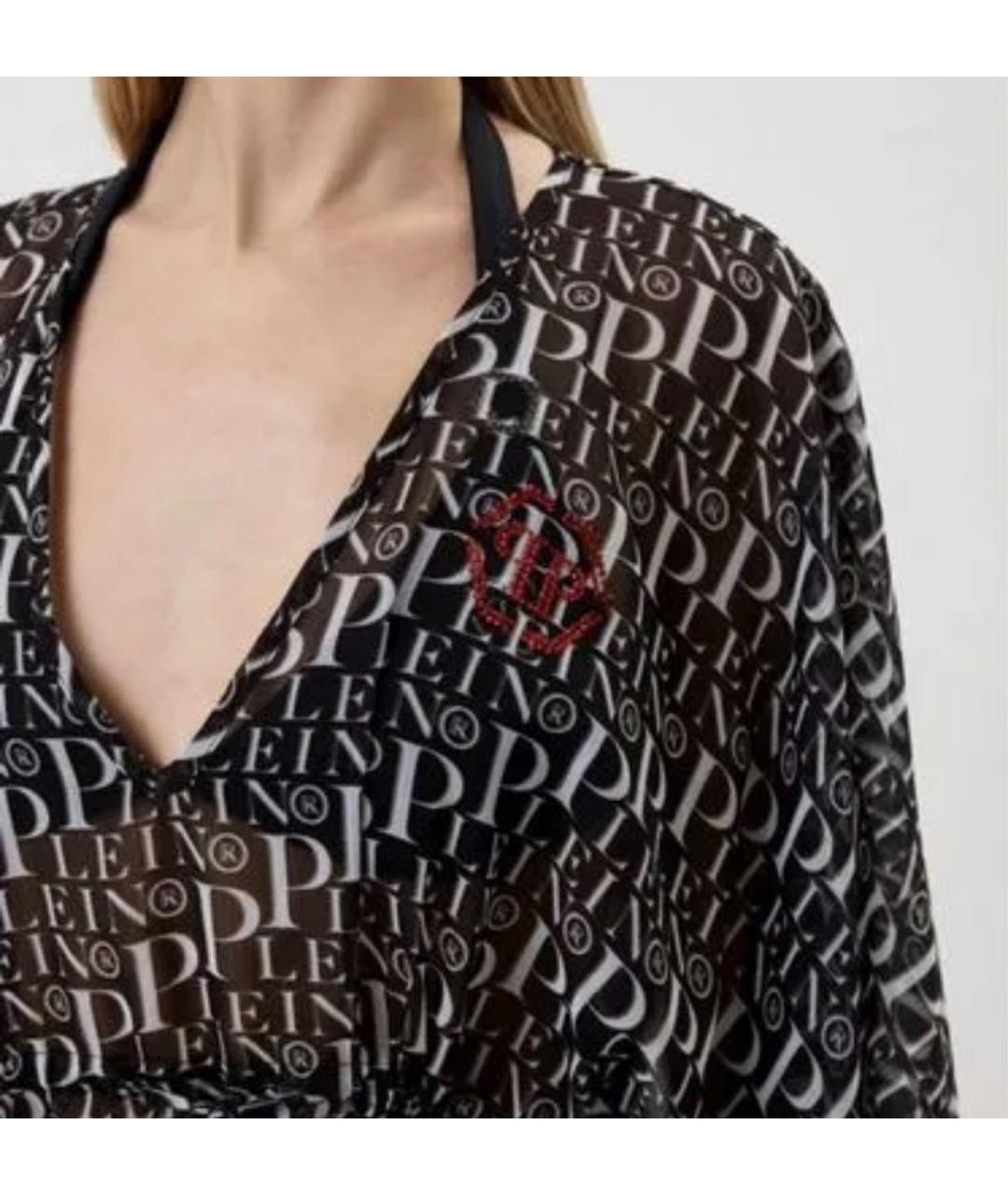 PHILIPP PLEIN Мульти полиэстеровая туника, фото 3