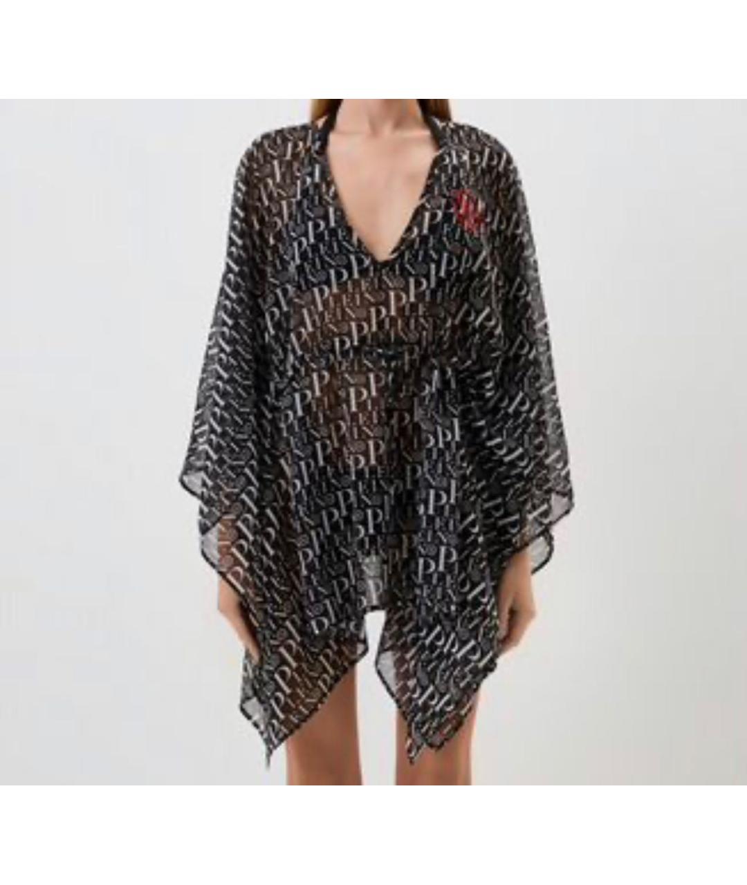 PHILIPP PLEIN Мульти полиэстеровая туника, фото 2