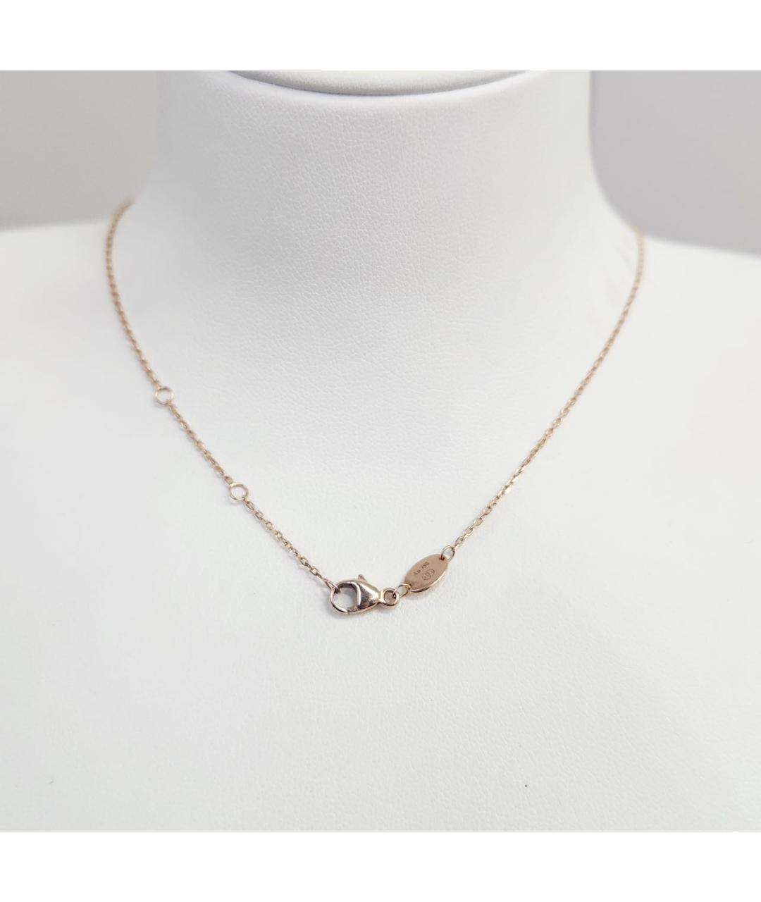 CHAUMET Красное колье из розового золота, фото 5