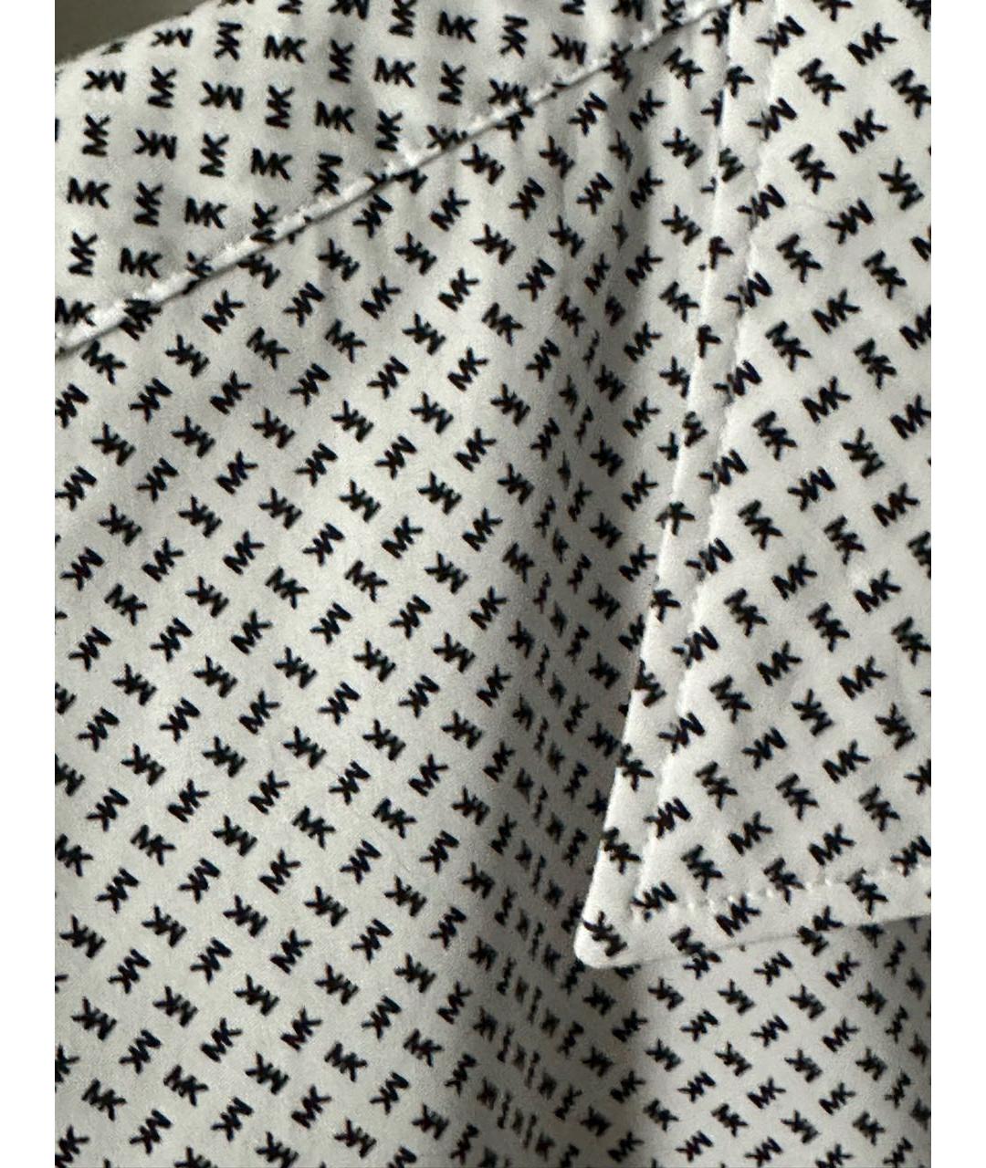 MICHAEL KORS Белая хлопковая кэжуал рубашка, фото 3