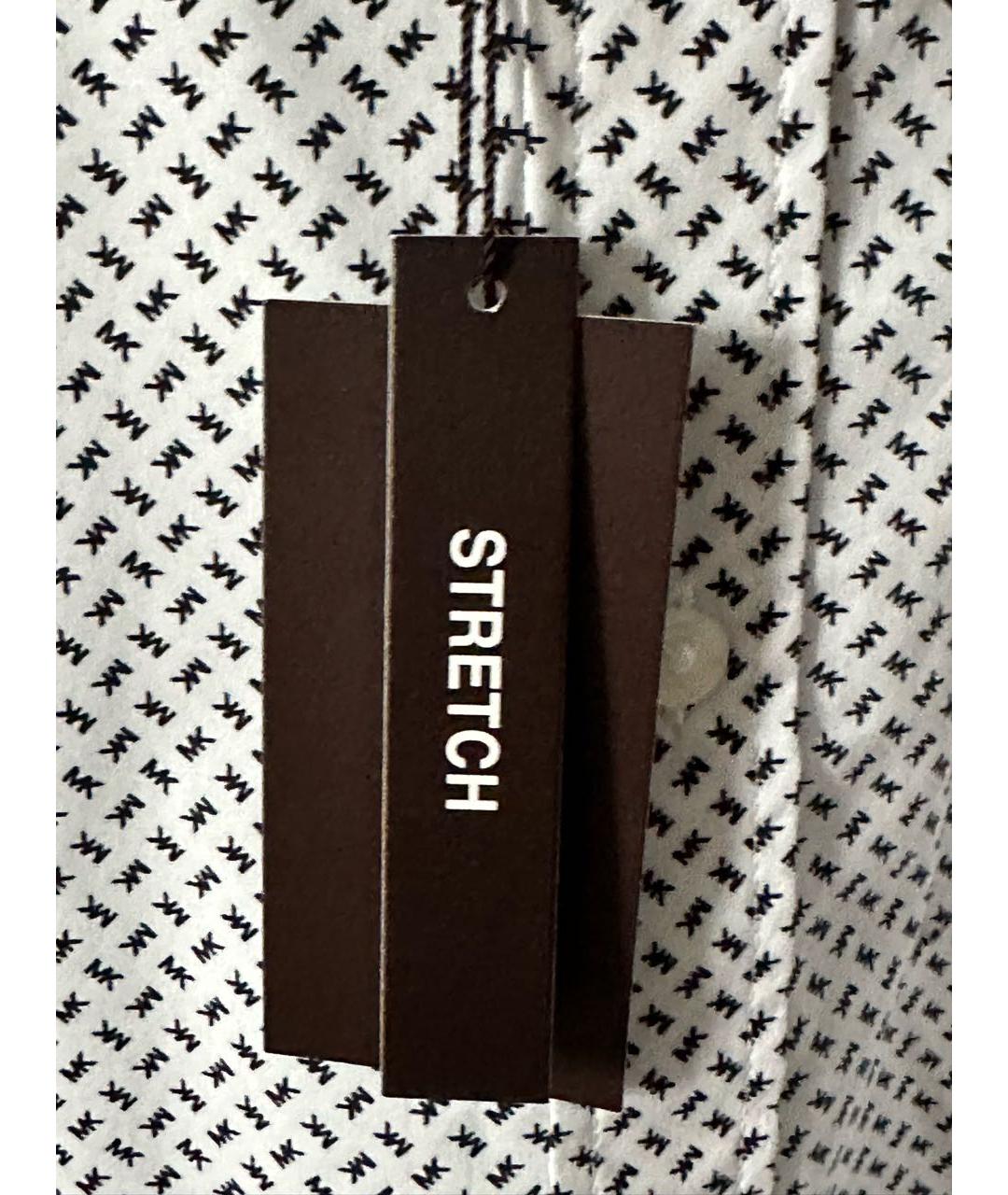 MICHAEL KORS Белая хлопковая кэжуал рубашка, фото 6