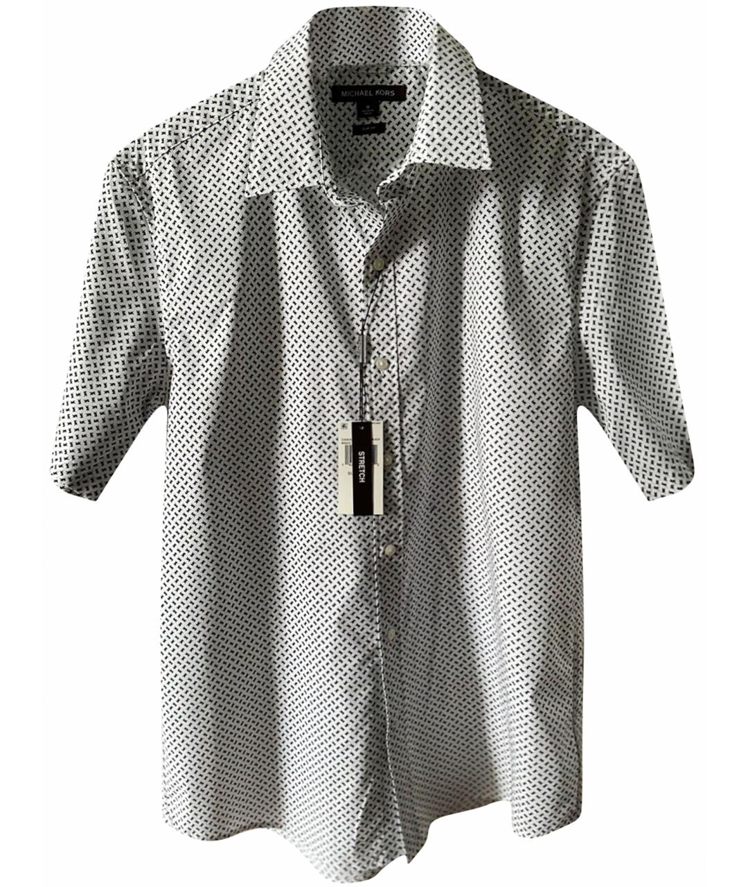 MICHAEL KORS Белая хлопковая кэжуал рубашка, фото 1