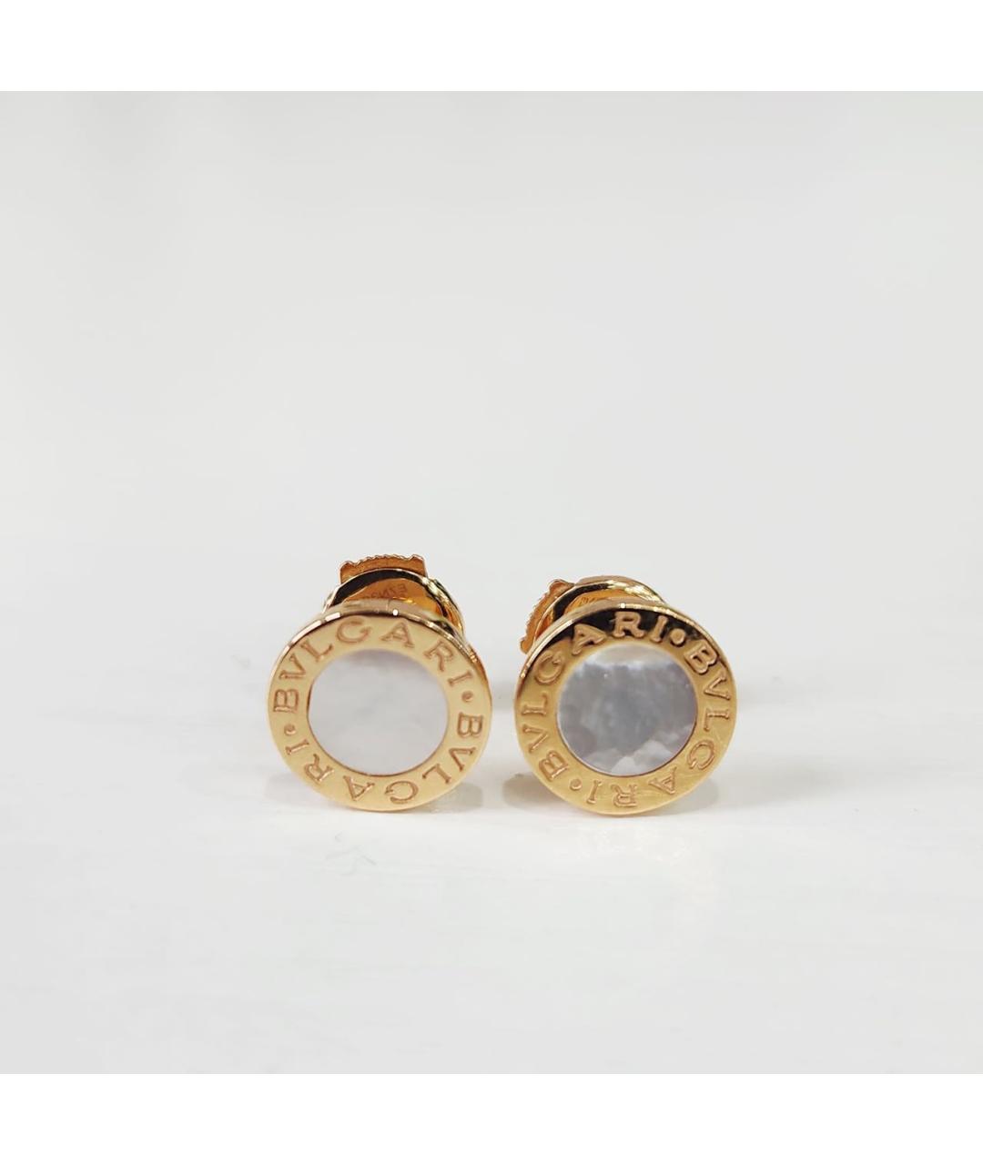 BVLGARI Бирюзовые серьги из розового золота, фото 4