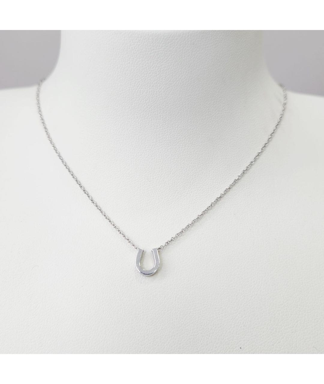 TIFFANY&CO Серебряное колье из белого золота, фото 3