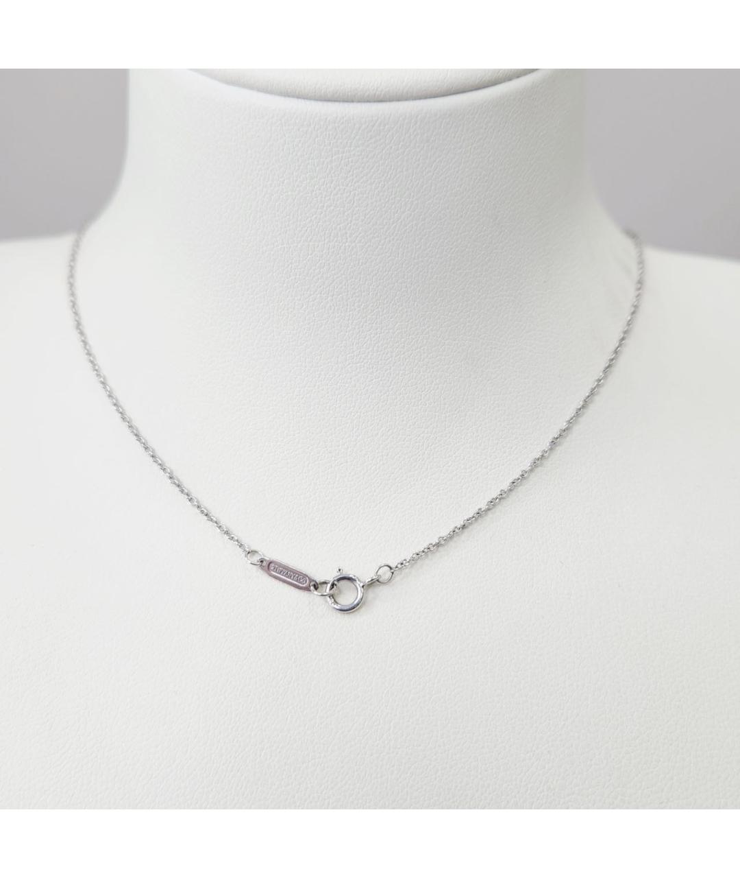 TIFFANY&CO Серебряное колье из белого золота, фото 5