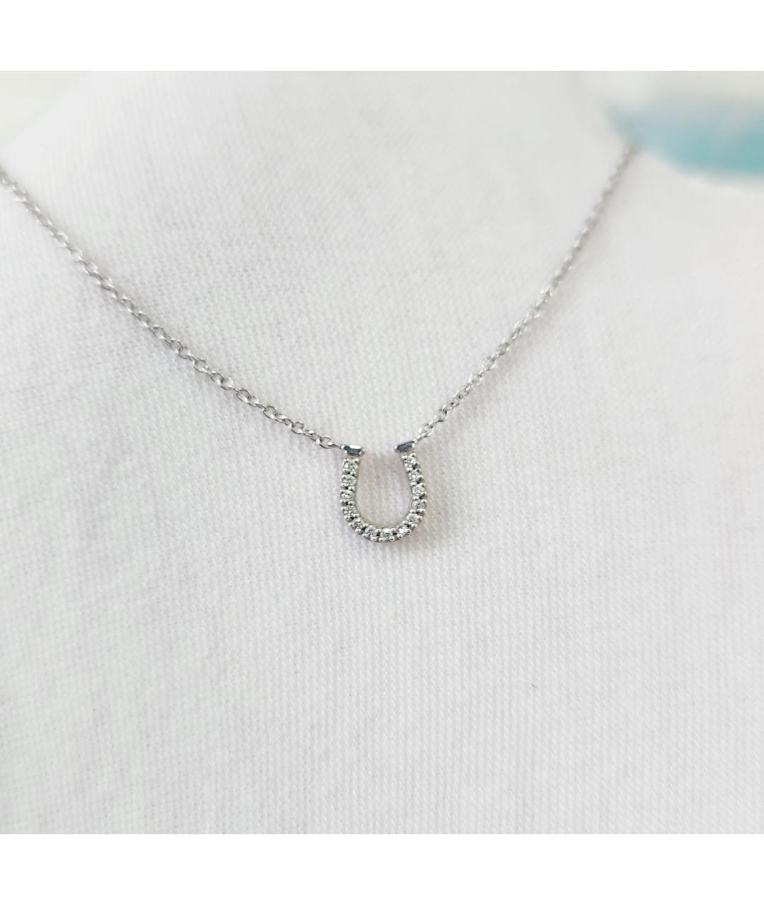 TIFFANY&CO Серебряное колье из белого золота, фото 6