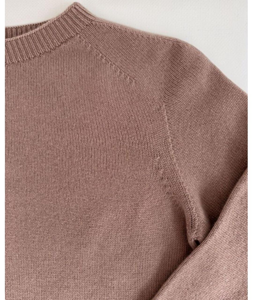 MALO Розовый кашемировый джемпер / свитер, фото 4