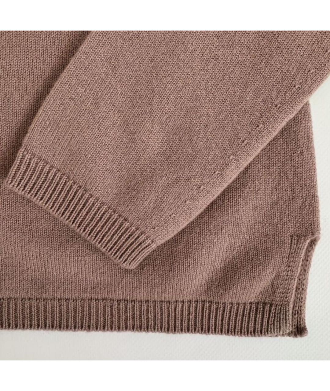 MALO Розовый кашемировый джемпер / свитер, фото 5