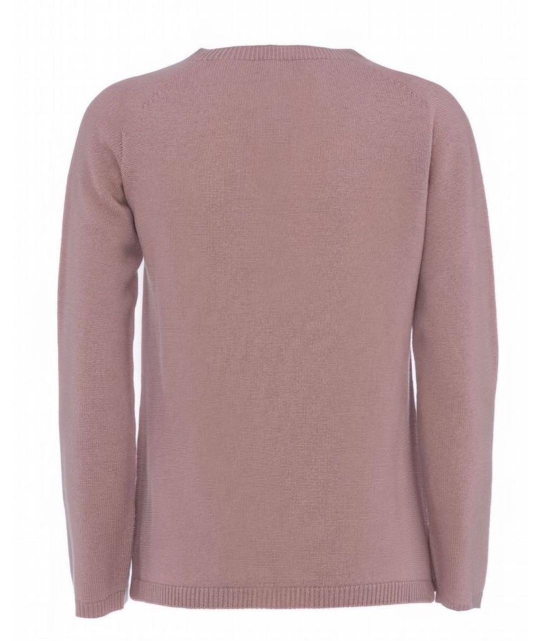 MALO Розовый кашемировый джемпер / свитер, фото 2