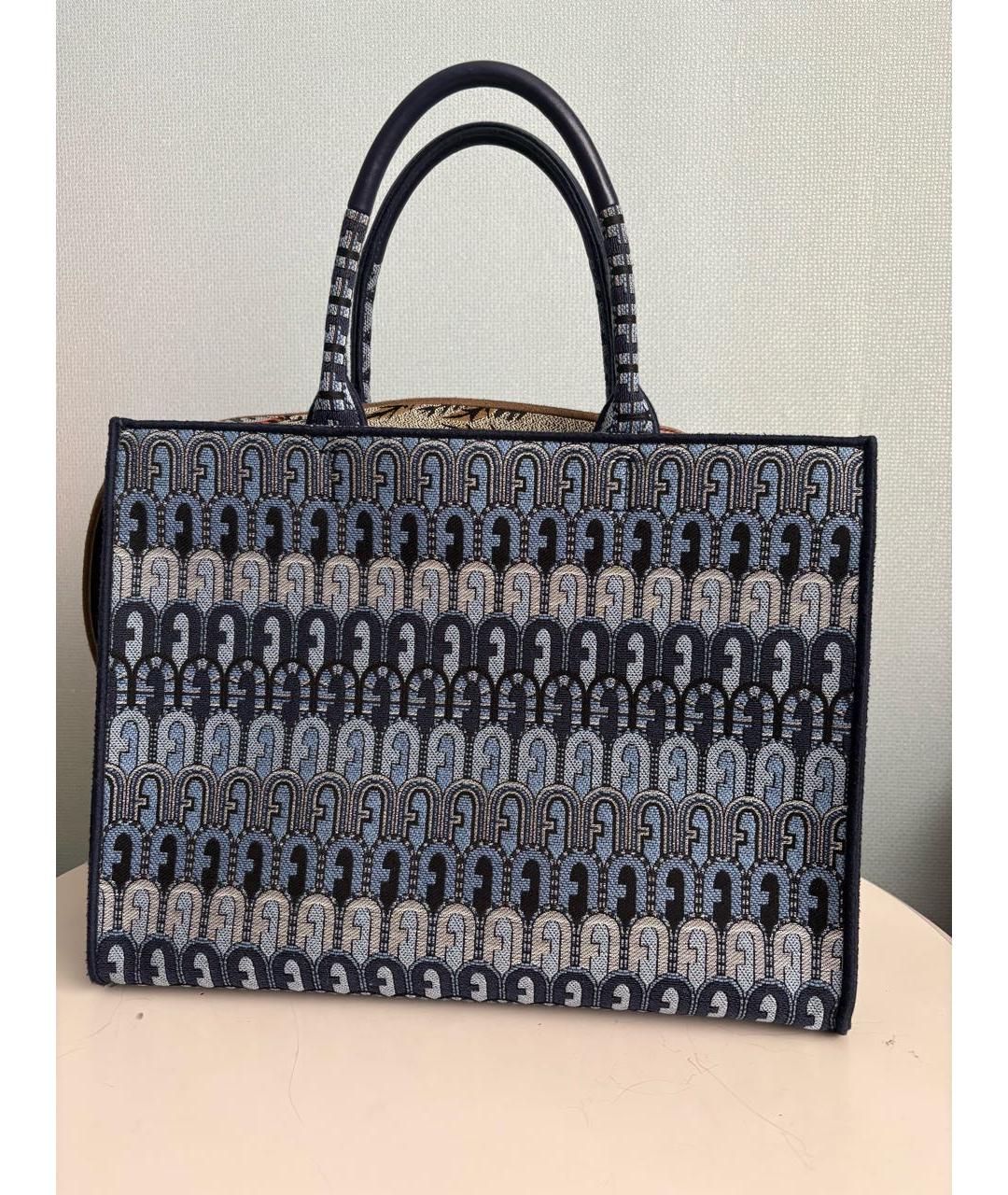 FURLA Мульти жаккардовая сумка тоут, фото 3