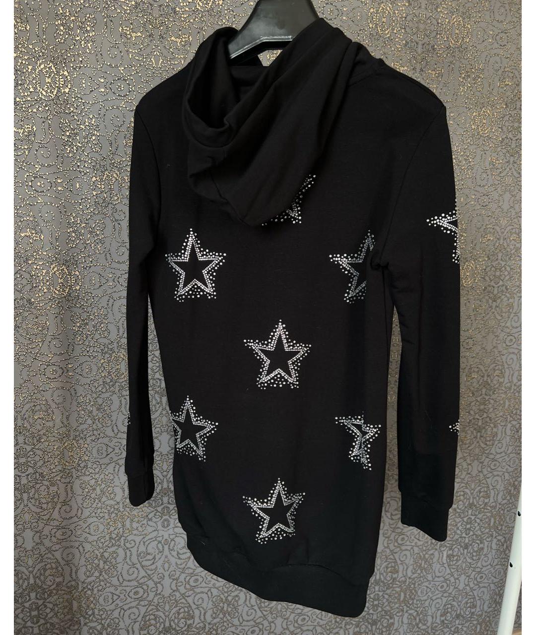 PHILIPP PLEIN Черный хлопковый детская футболка / топ, фото 4