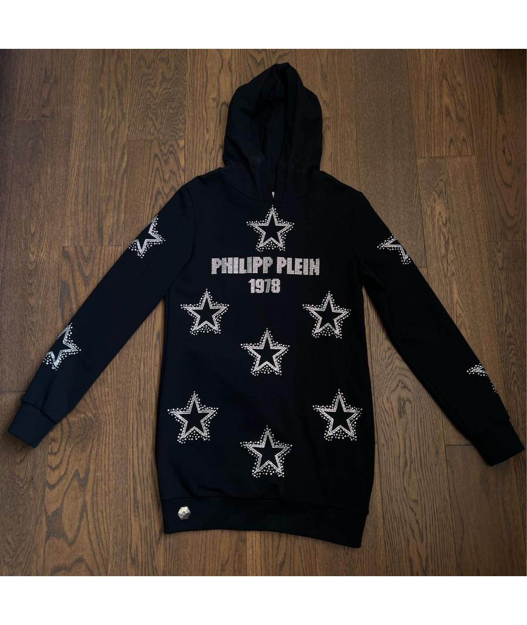 PHILIPP PLEIN Черный хлопковый детская футболка / топ, фото 7